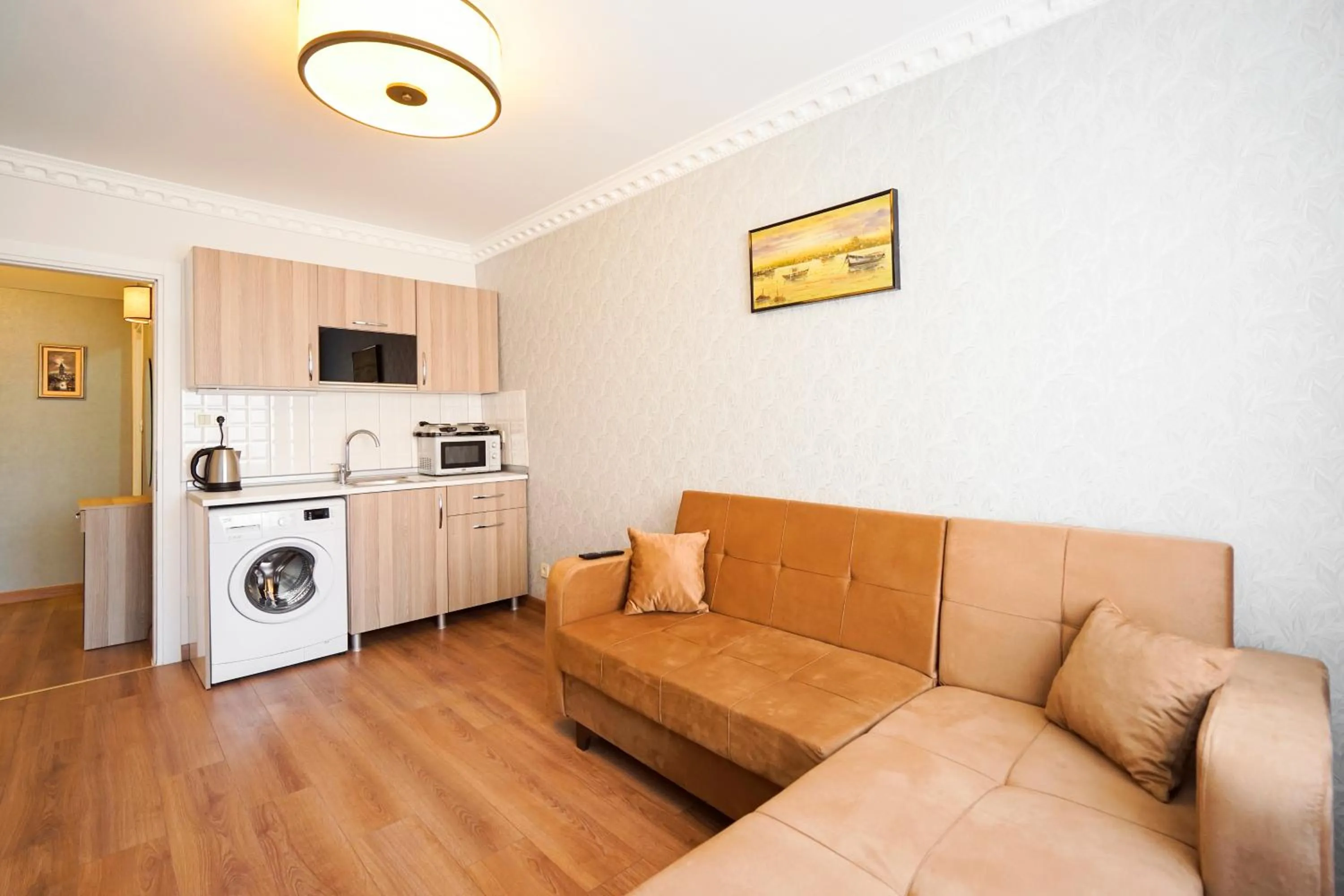 Kitchen or kitchenette in Authentic Apartments OldCity