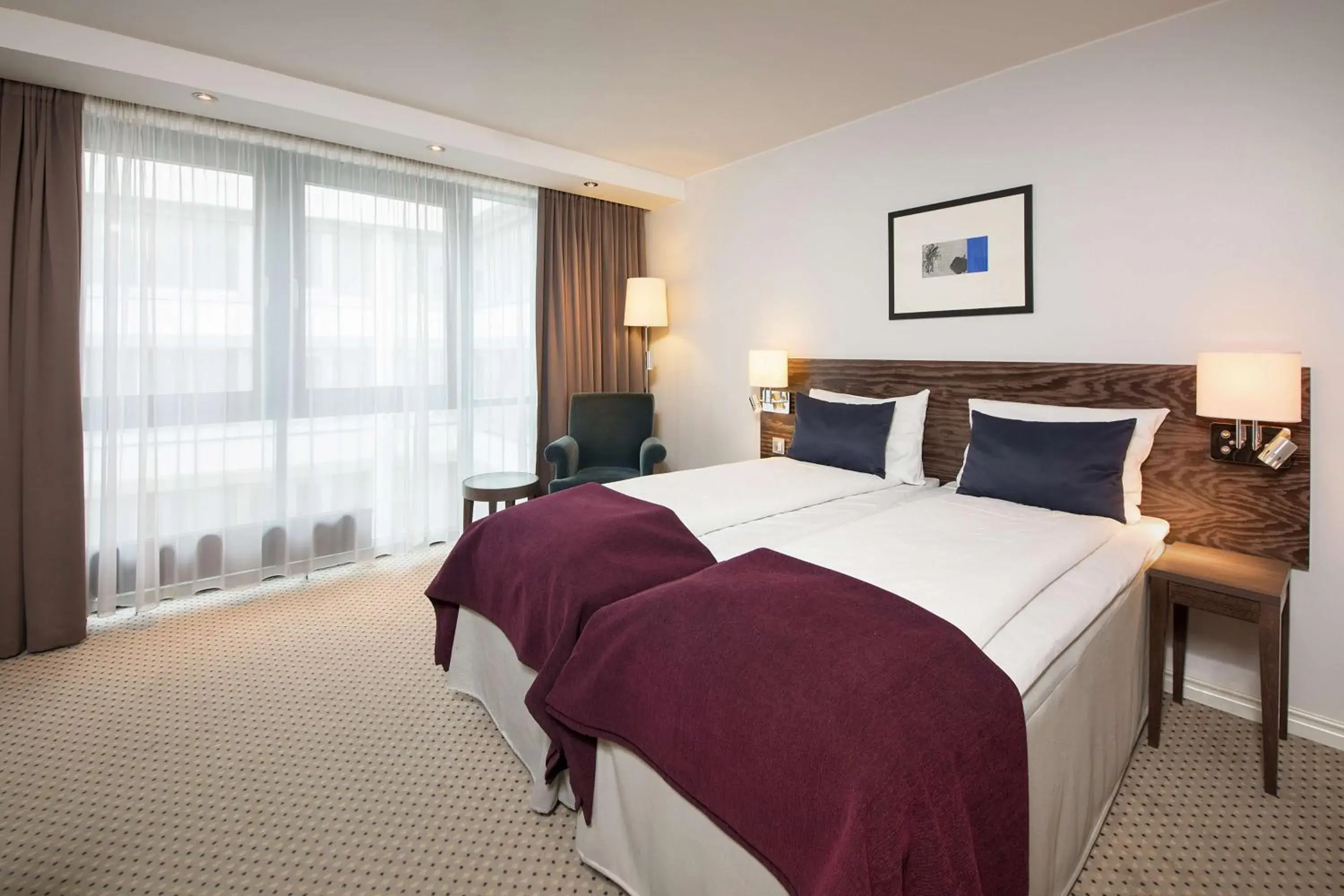 Bedroom, Bed in Scandic Neptun Bedroom, Bed in Scandic Neptun