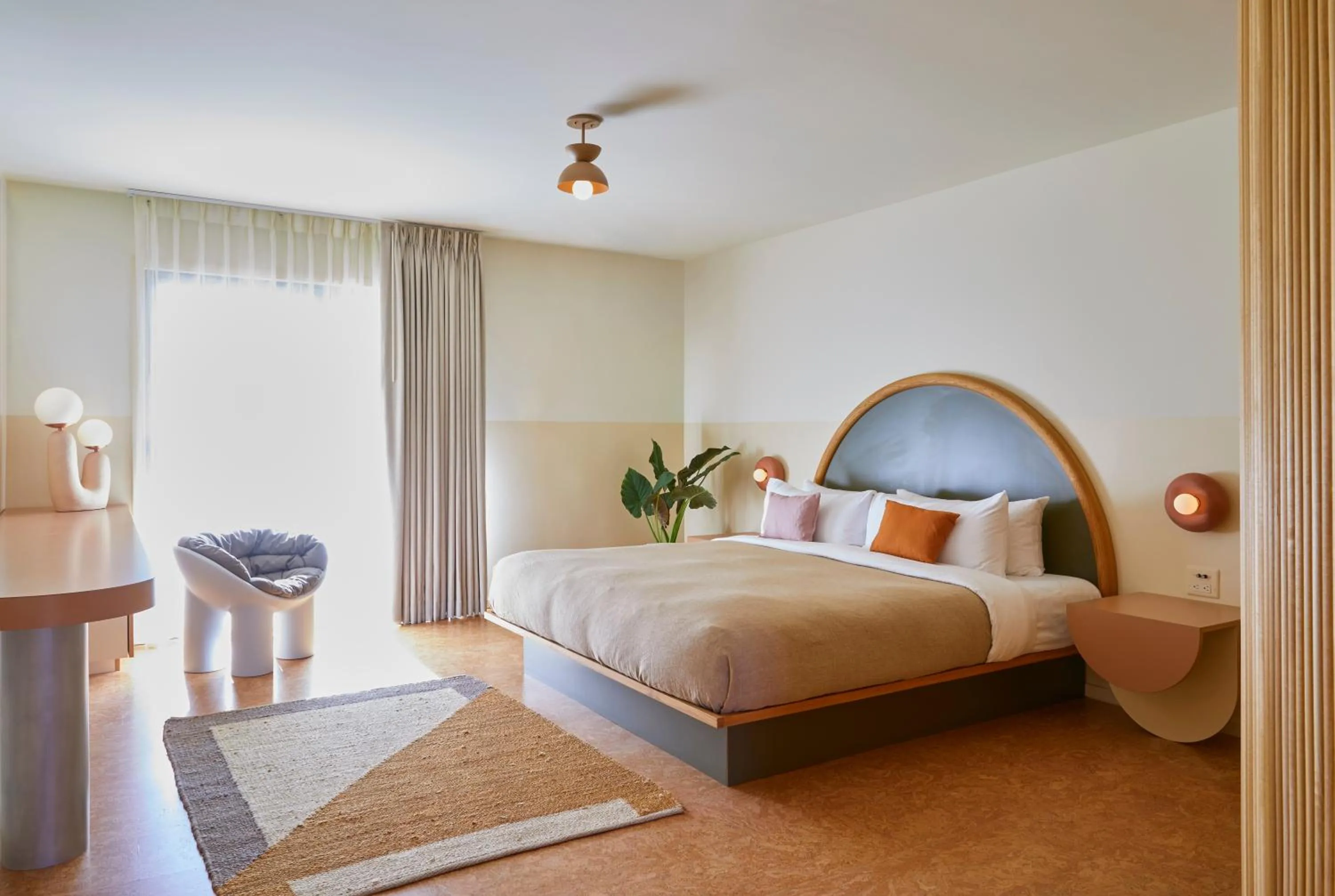 Deluxe Room with Patio - King in The Capri Hotel