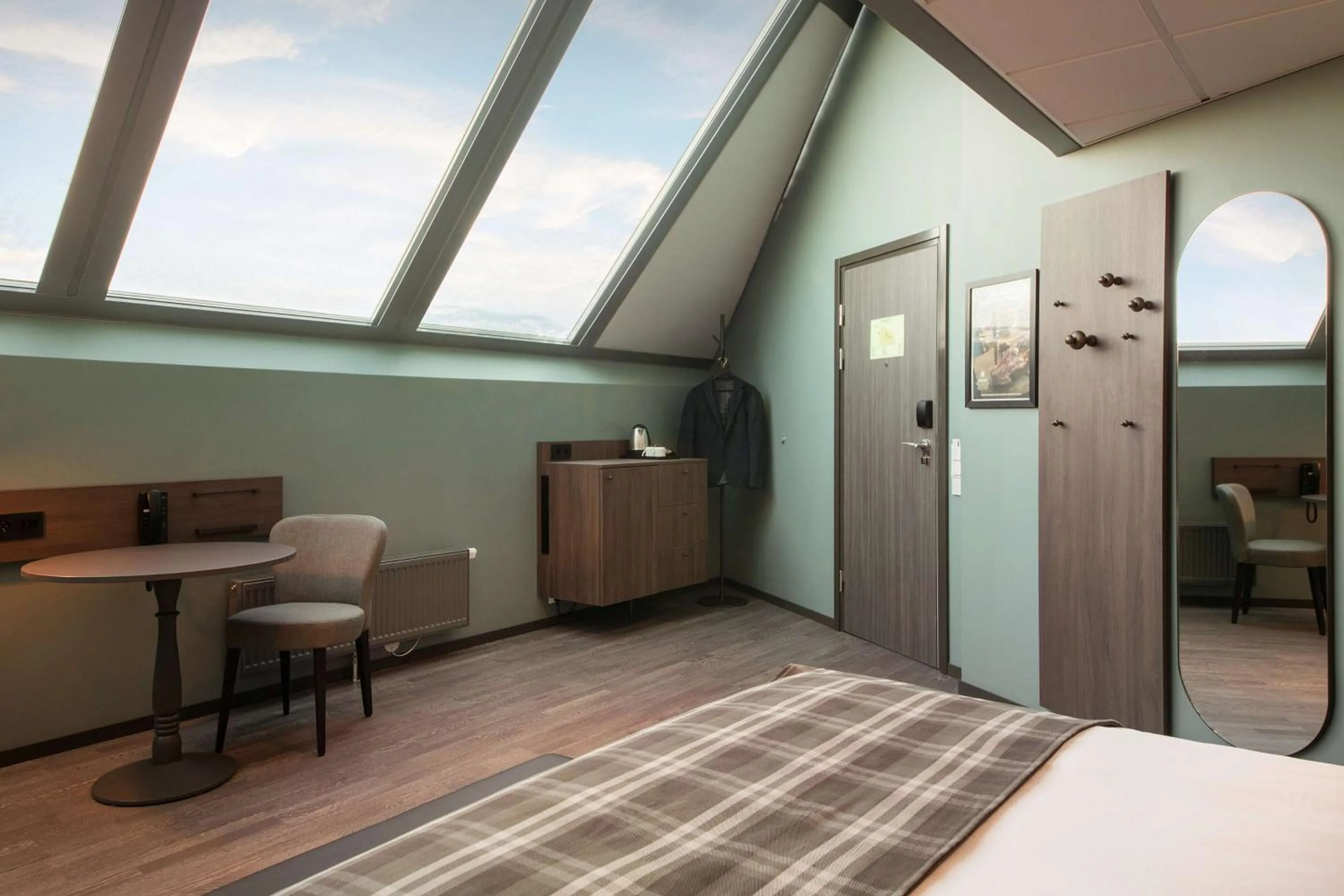 Photo of the whole room, Bed in Scandic Lillestrøm