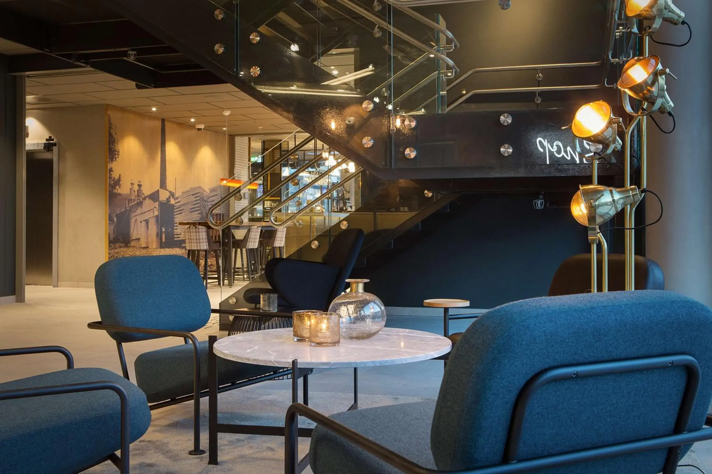 Lobby or reception in Scandic Lillestrøm Lobby or reception in Scandic Lillestrøm