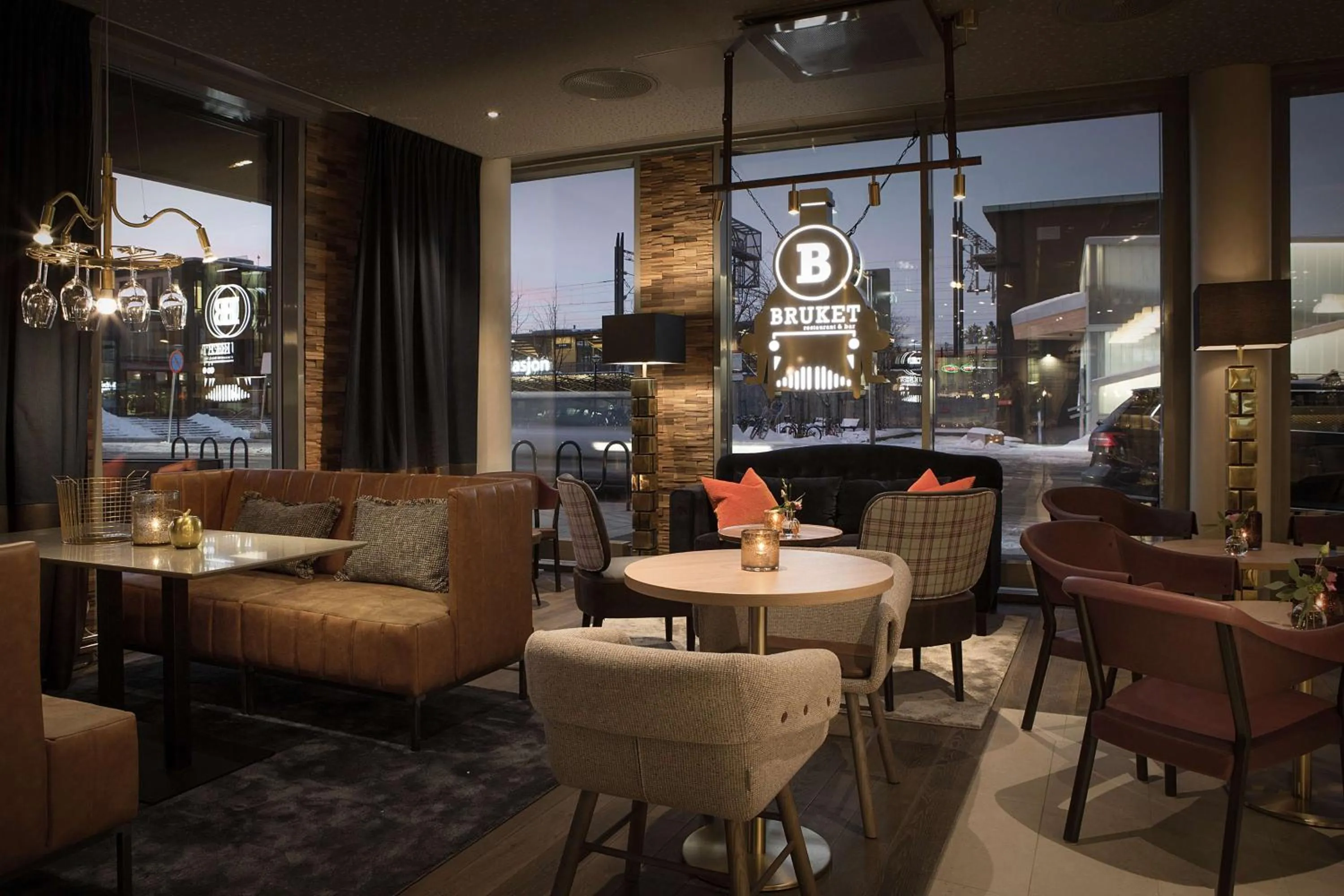 Lounge or bar in Scandic Lillestrøm