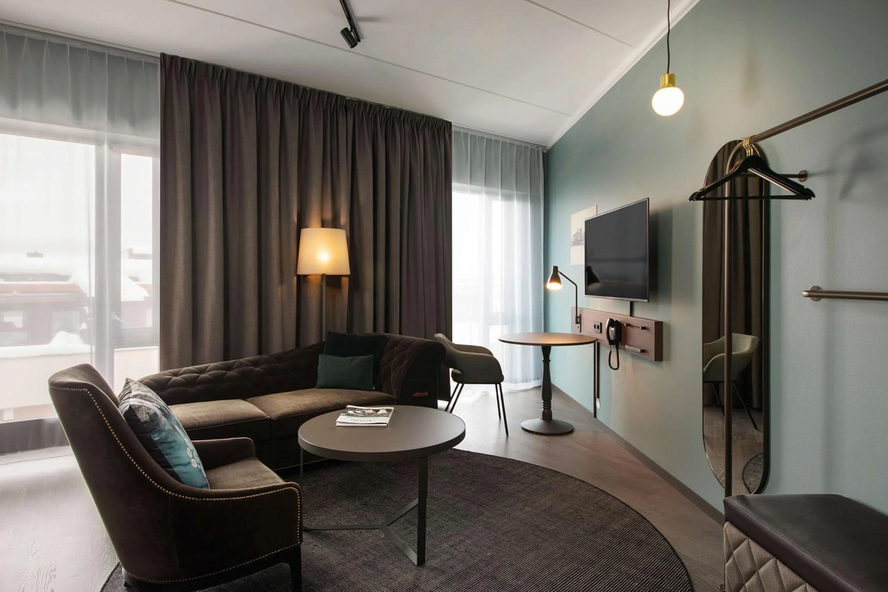 Bedroom in Scandic Lillestrøm