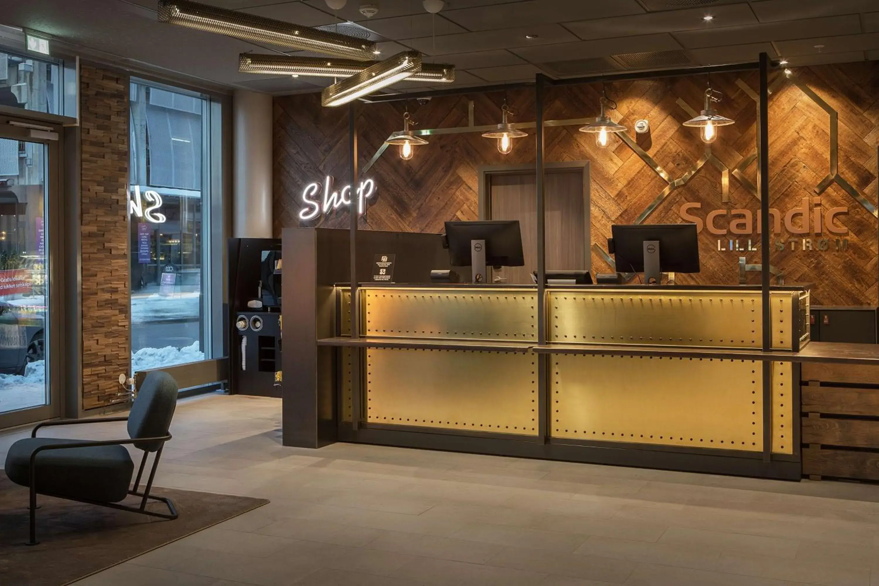 Lobby or reception in Scandic Lillestrøm Lobby or reception in Scandic Lillestrøm