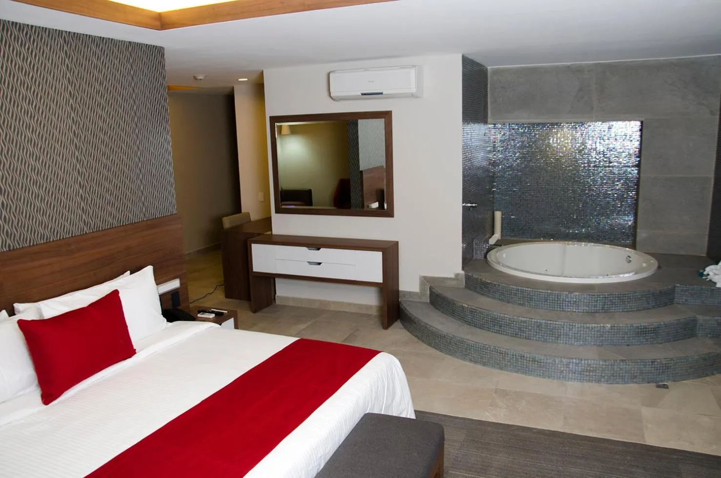 Bed in Hotel 5 de Mayo