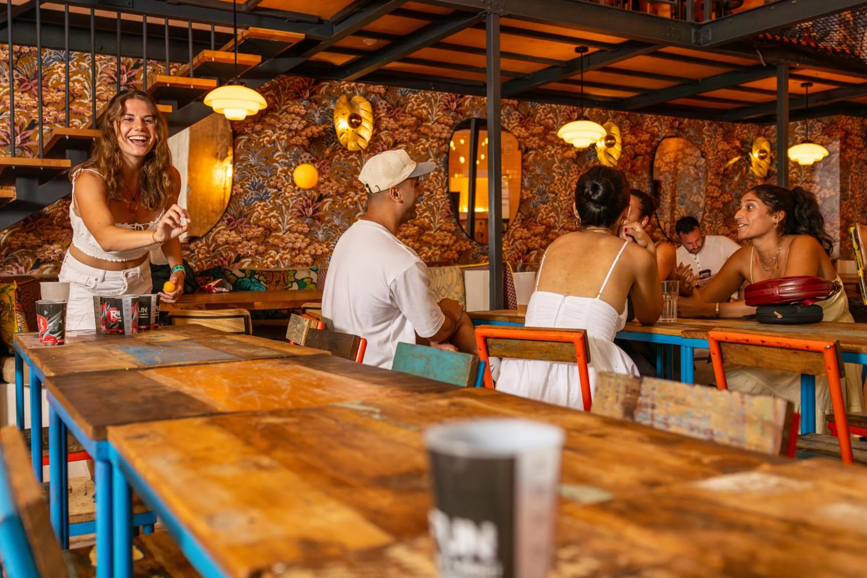 Game Room in Villa Saint Exupery Beach Hostel