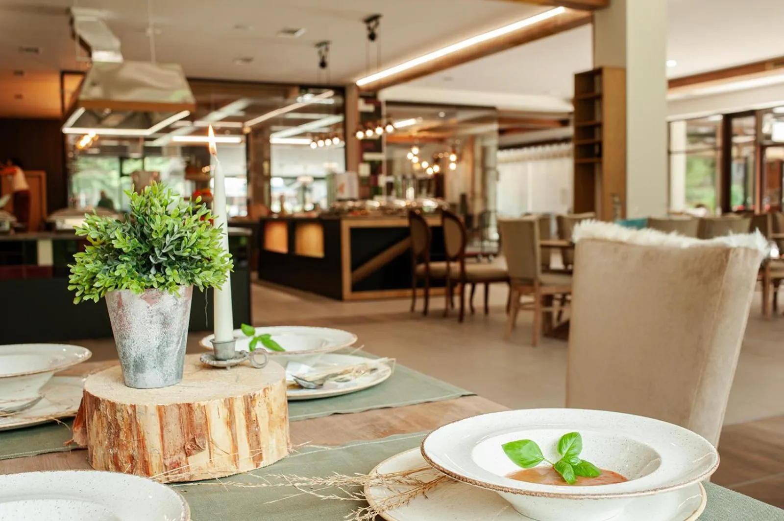 Restaurant/places to eat in Park Hotel Ela