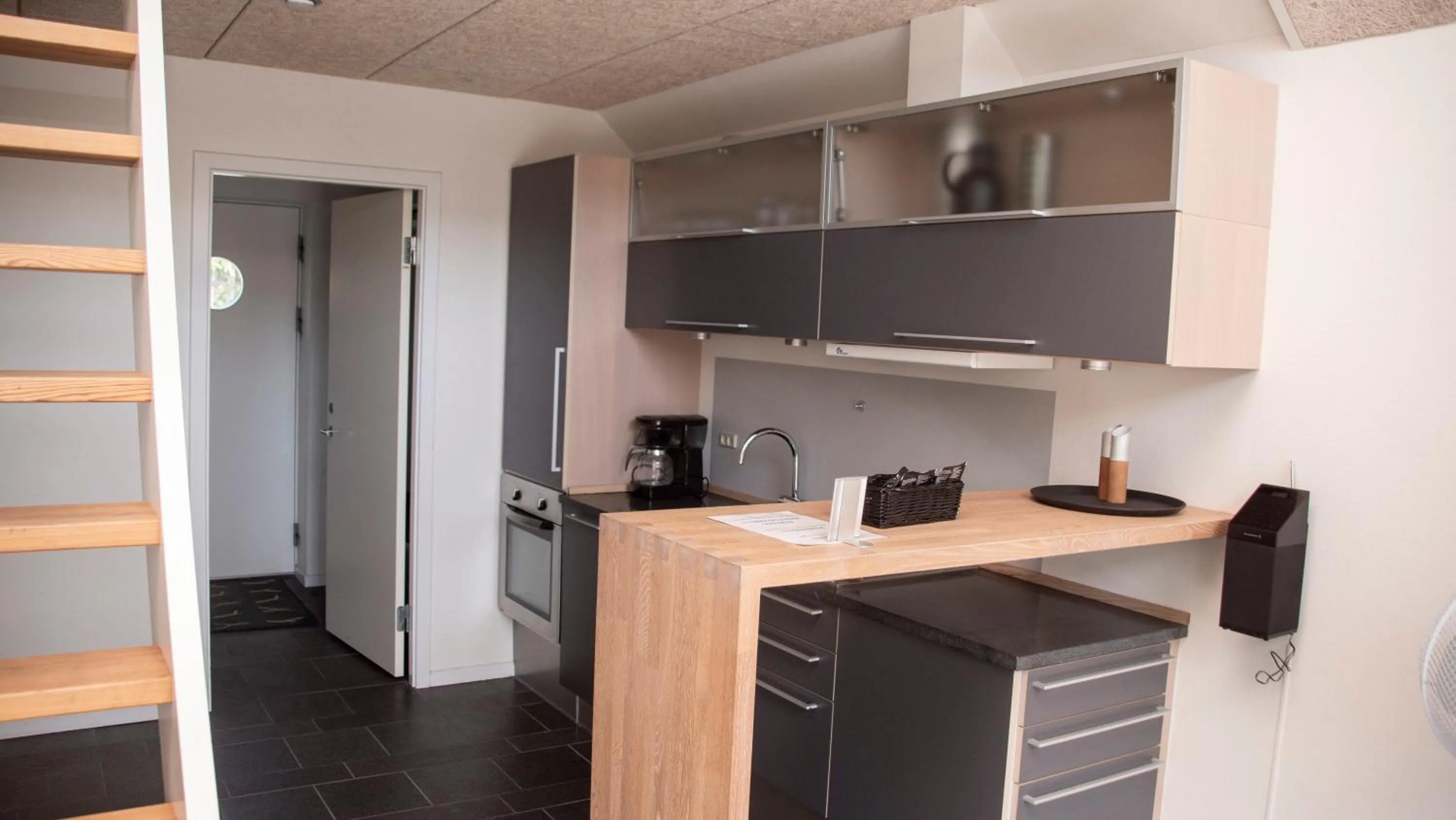 kitchen in Hotel Strandtangen