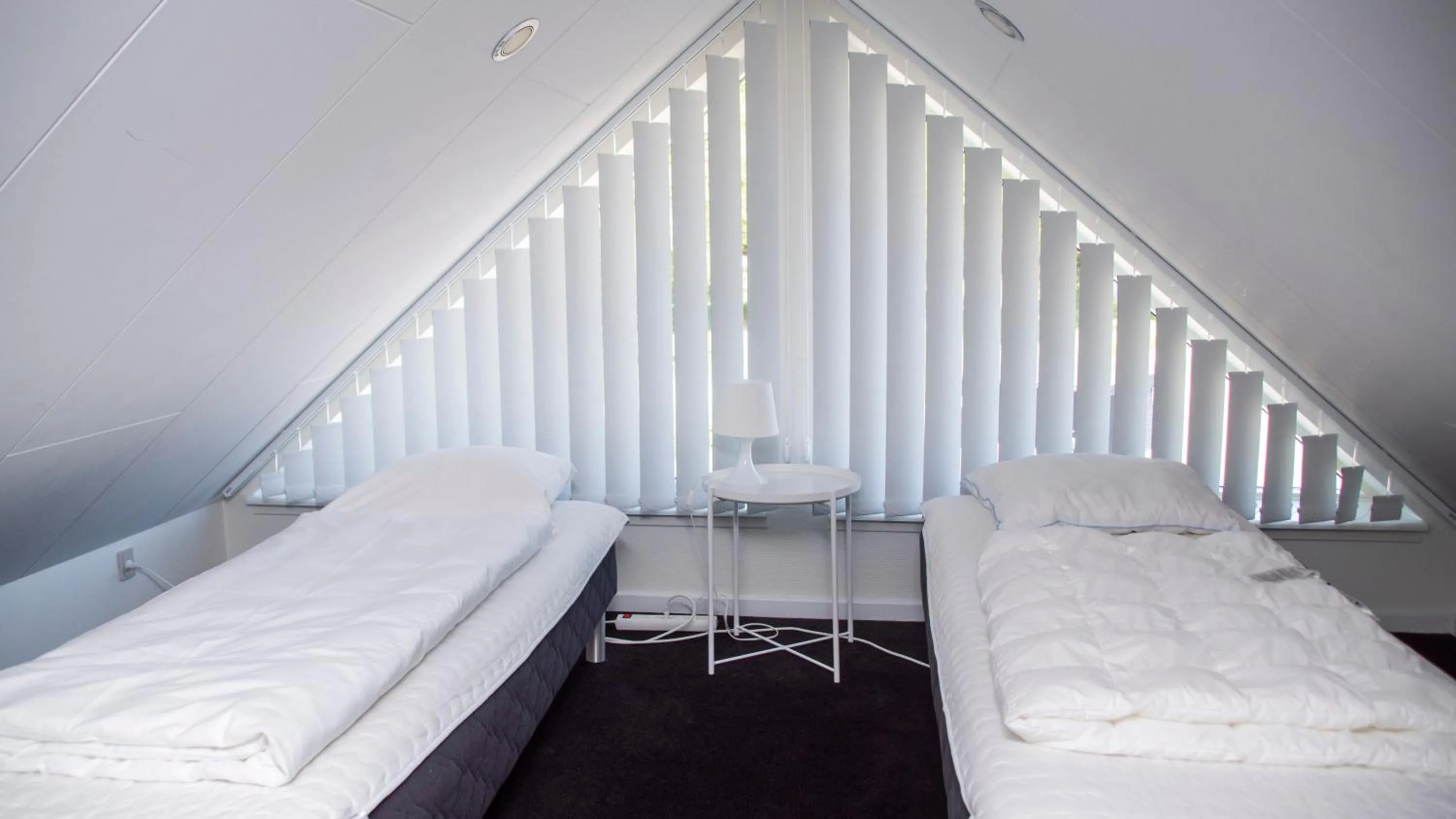 Photo of the whole room, Bed in Hotel Strandtangen