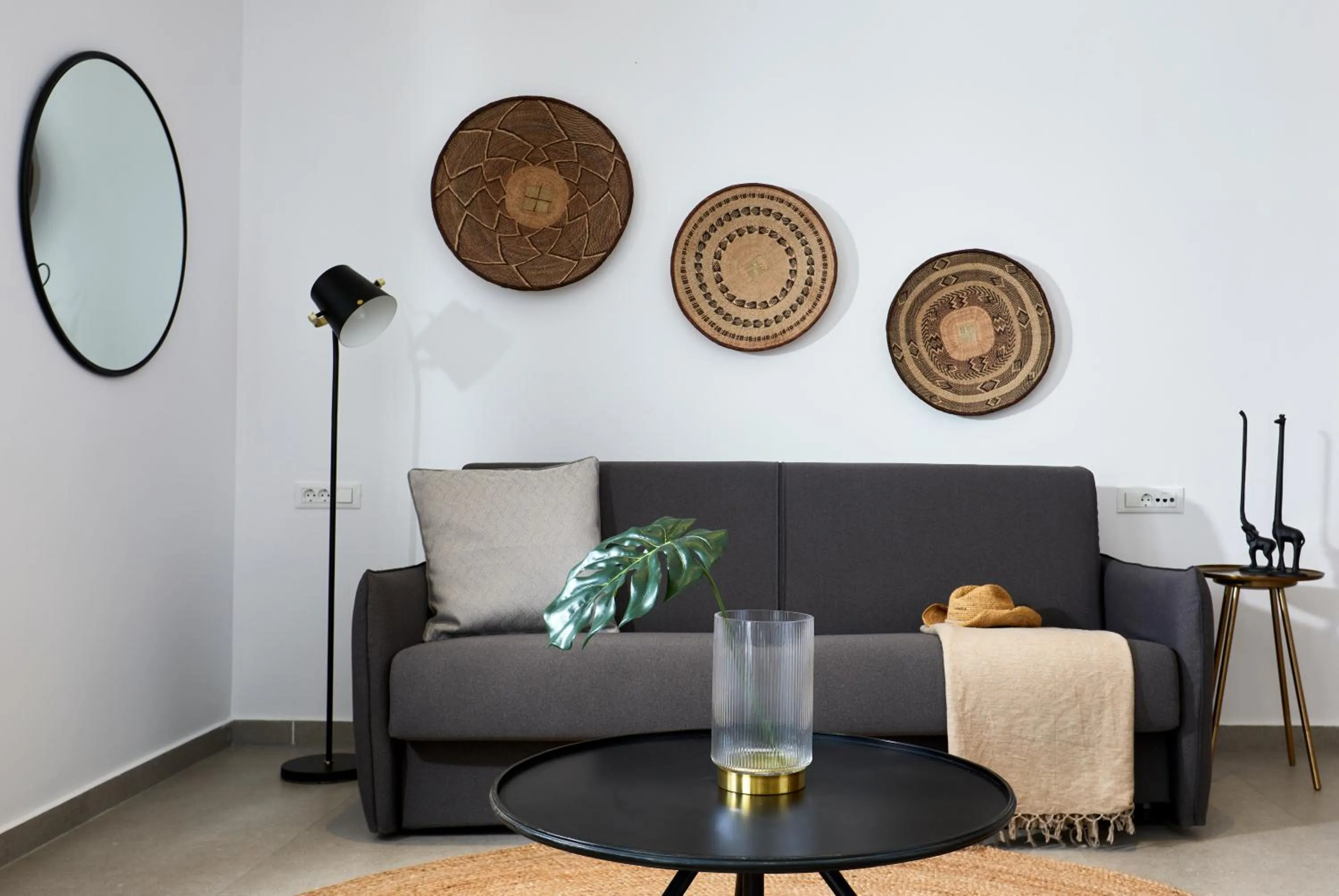 Living room in Petit Palace Suites