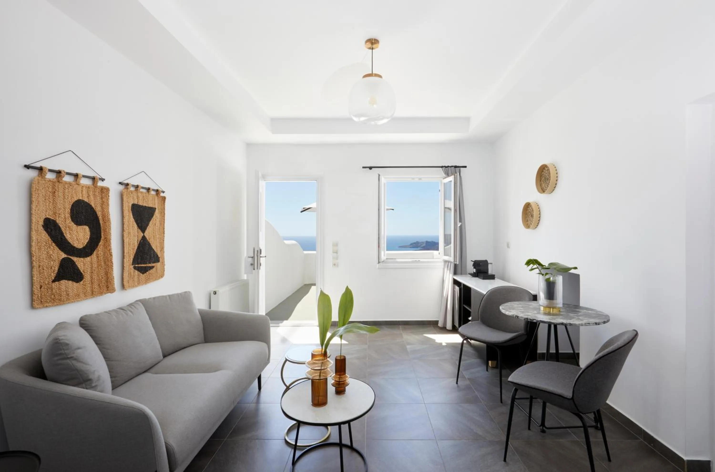 Living room in Petit Palace Suites