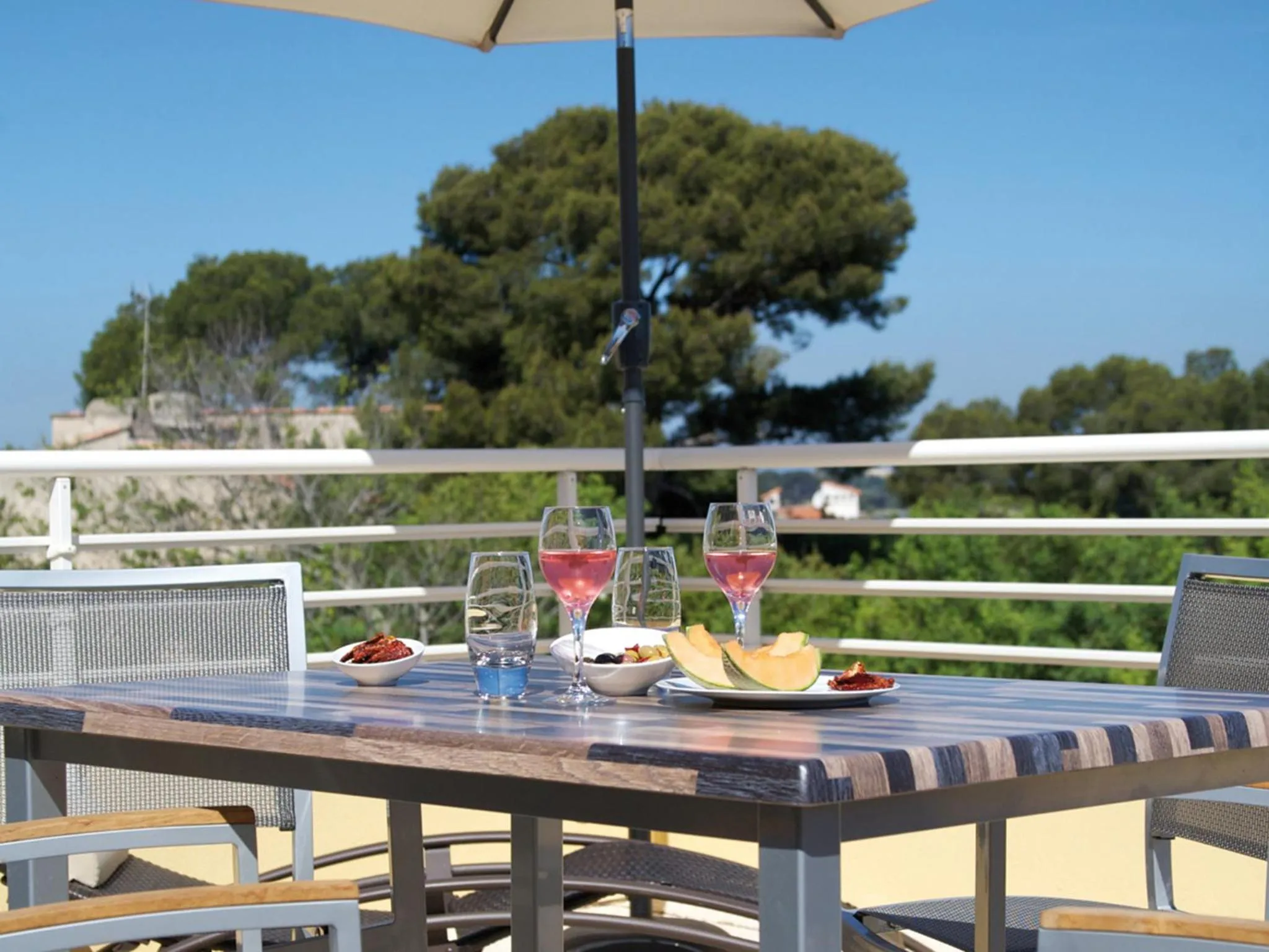 Balcony/Terrace in Lagrange Vacances Les Terrasses des Embiez