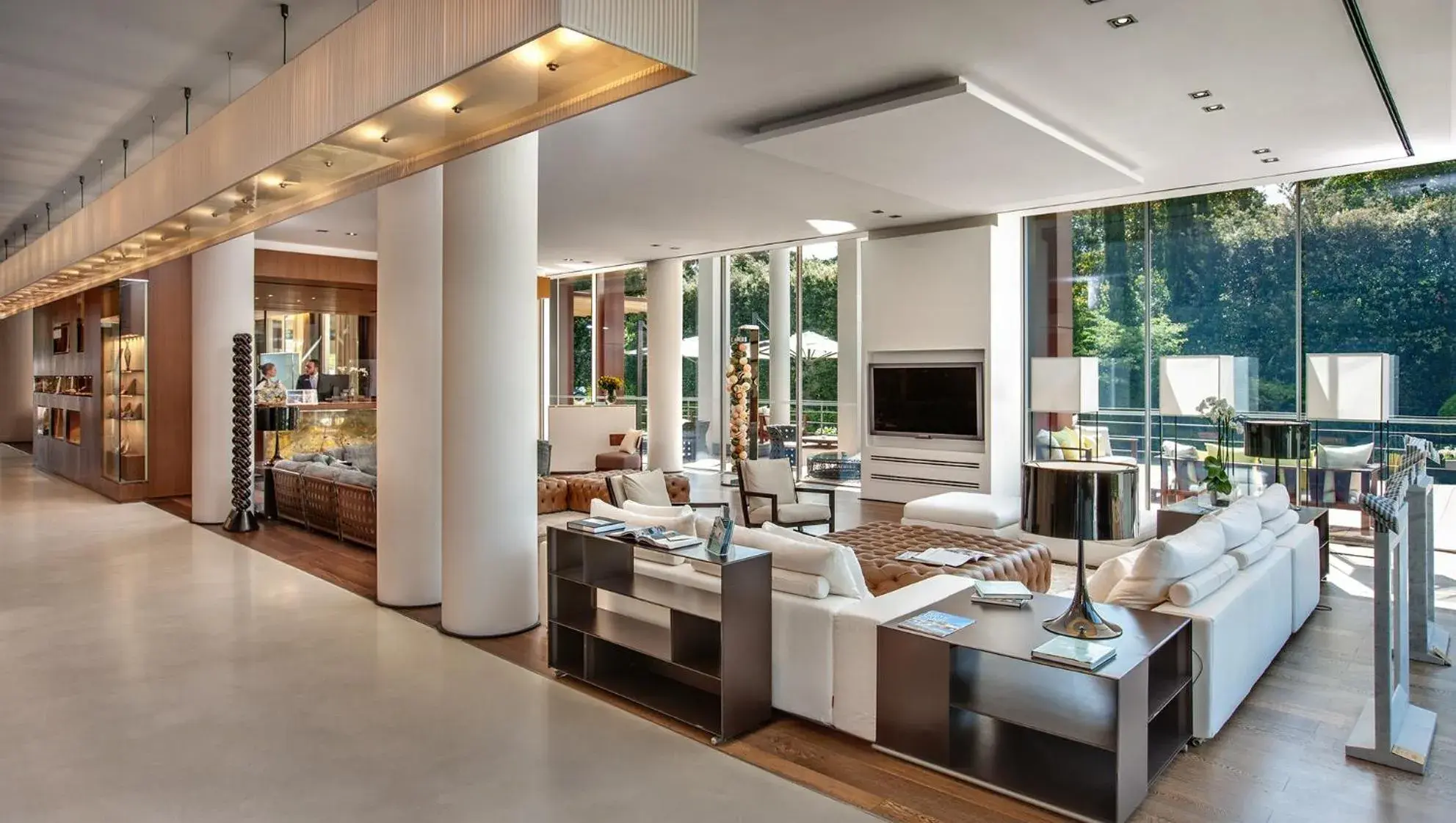 Lobby or reception in Principe Forte Dei Marmi - Resort & Spa Lobby or reception in Principe Forte Dei Marmi - Resort & Spa