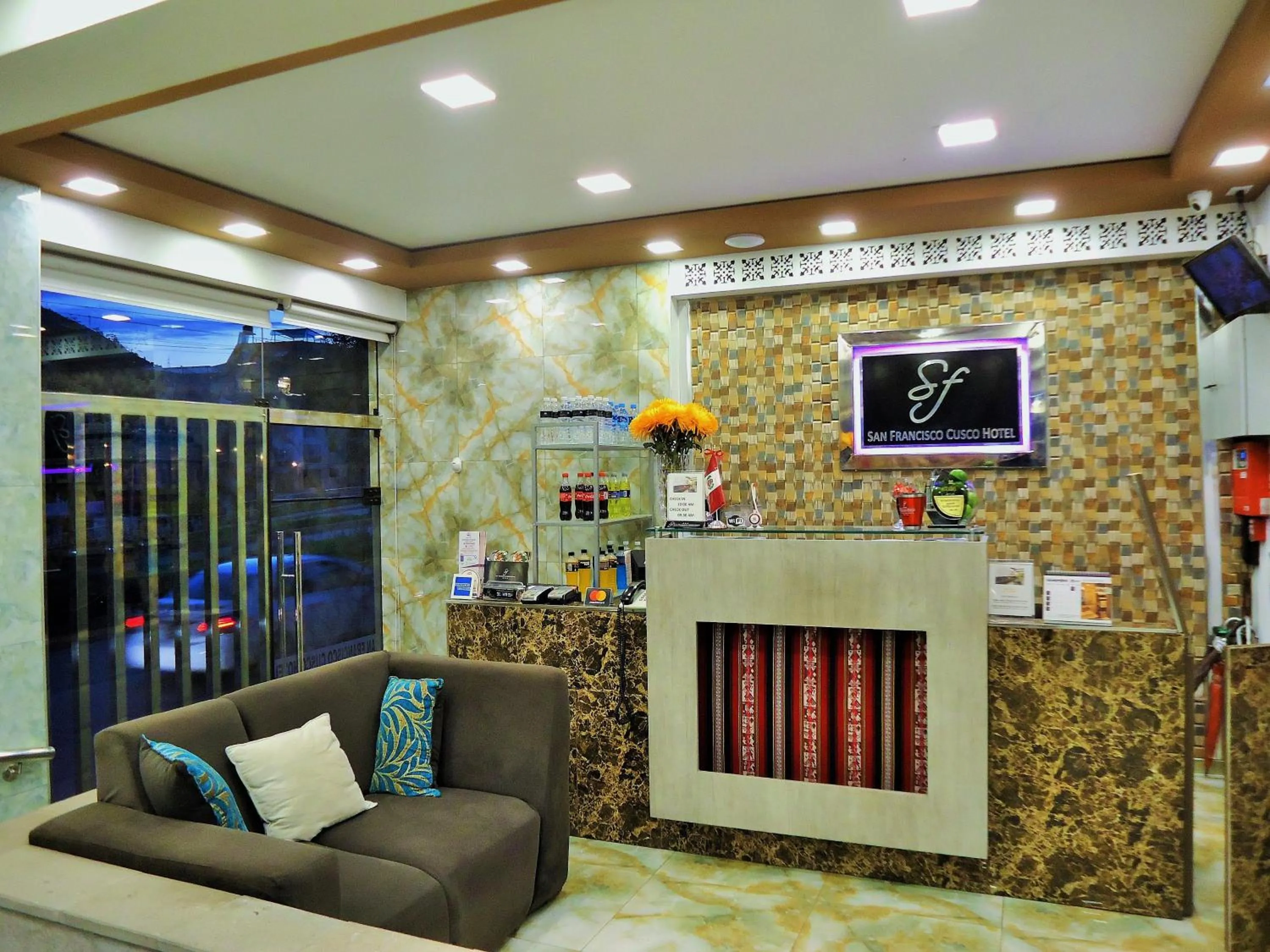 Lobby or reception in San Francisco Cusco Hotel