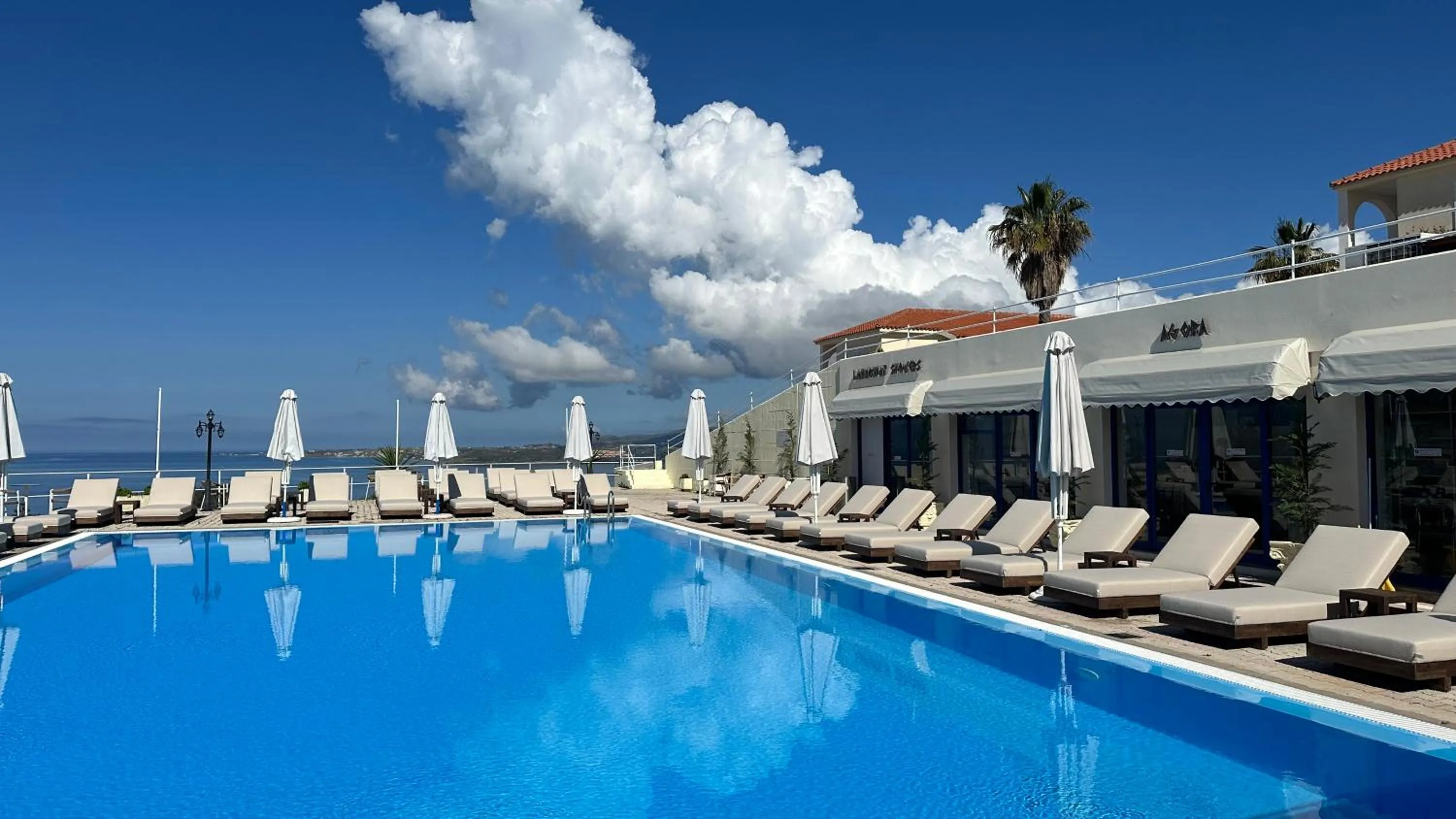 Swimming pool in Liberatos Village