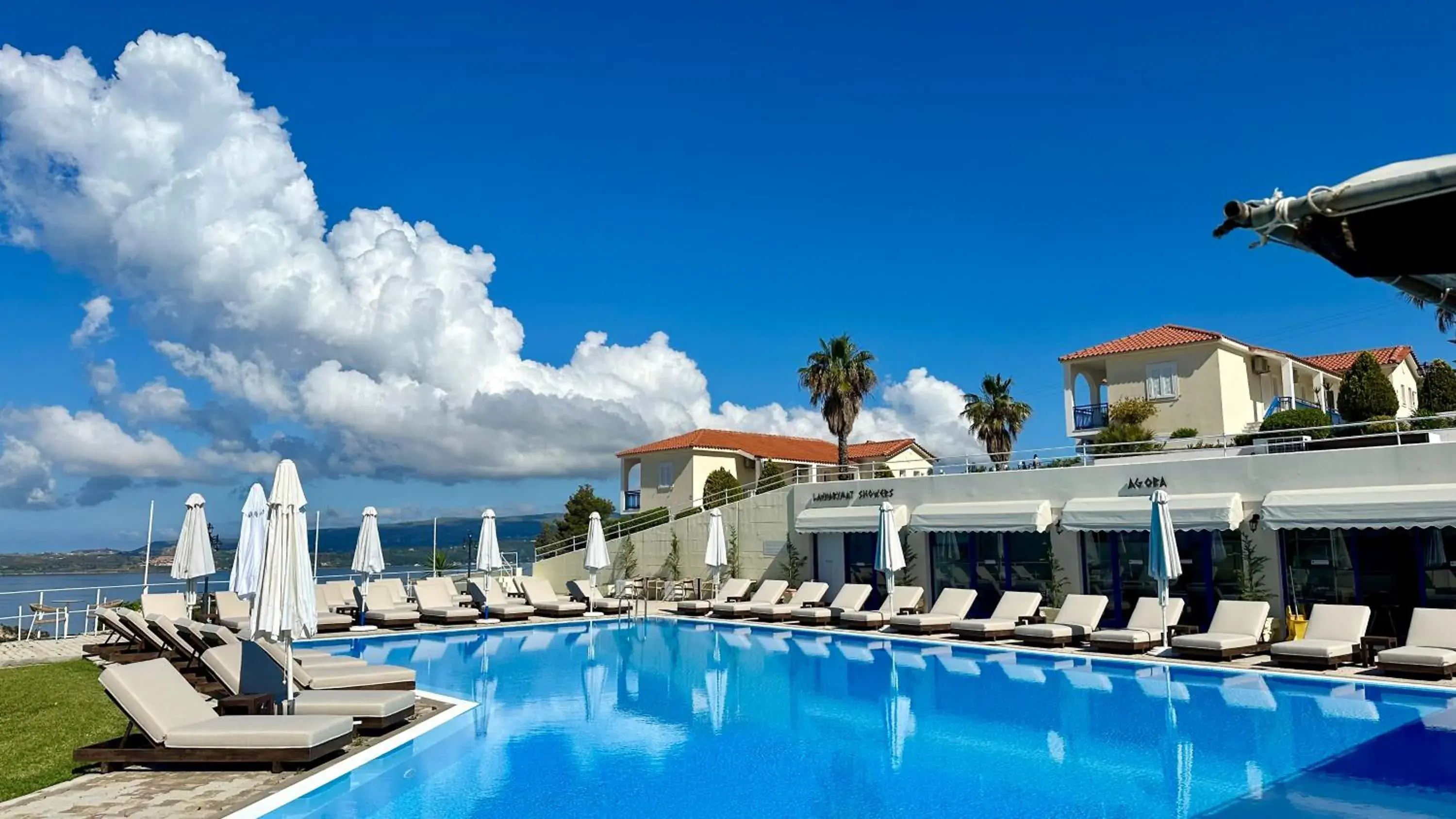 Swimming pool in Liberatos Village Swimming pool in Liberatos Village