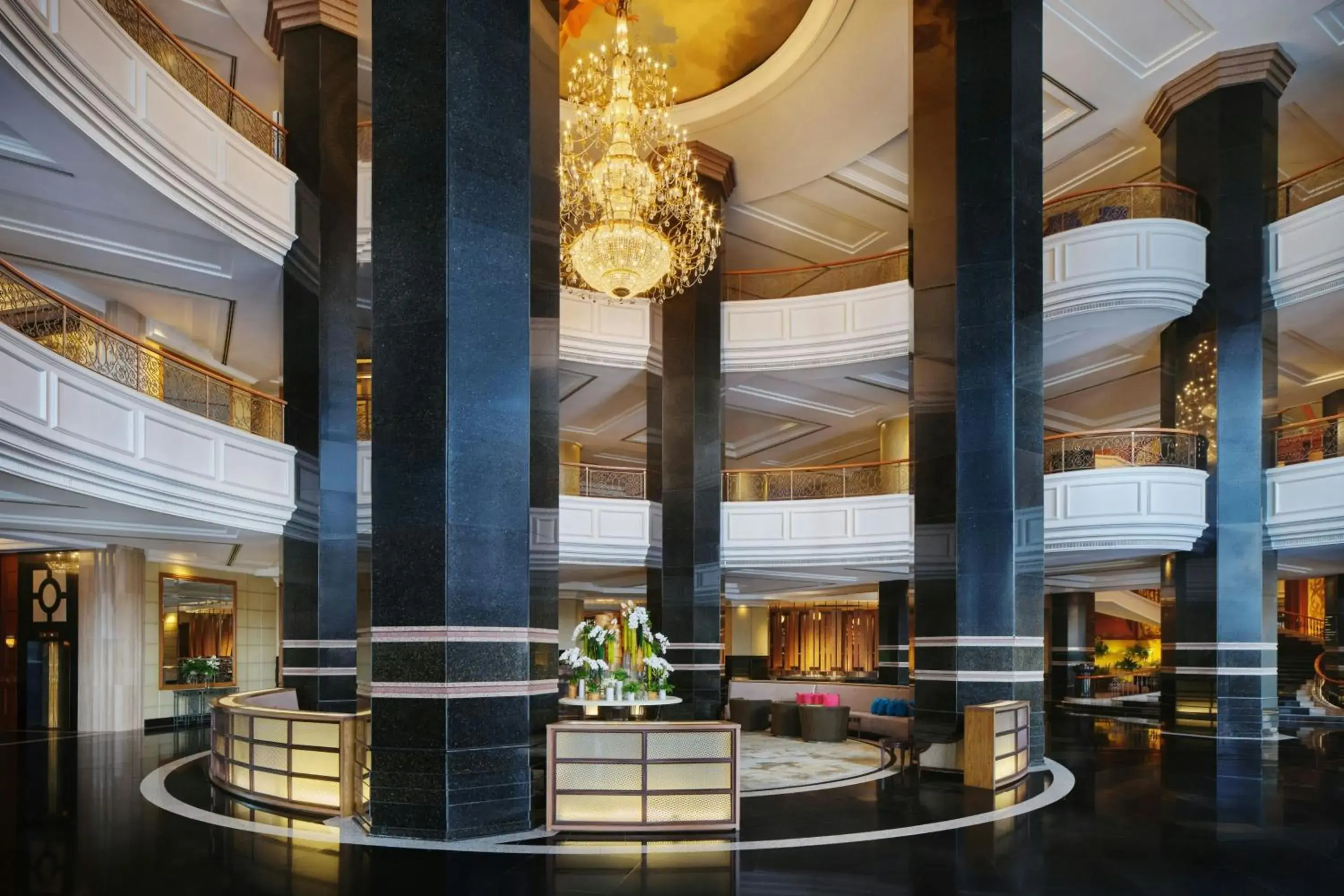 Lobby or reception in Jubilee Prestige Hotel Ratchadapisek Lobby or reception in Jubilee Prestige Hotel Ratchadapisek