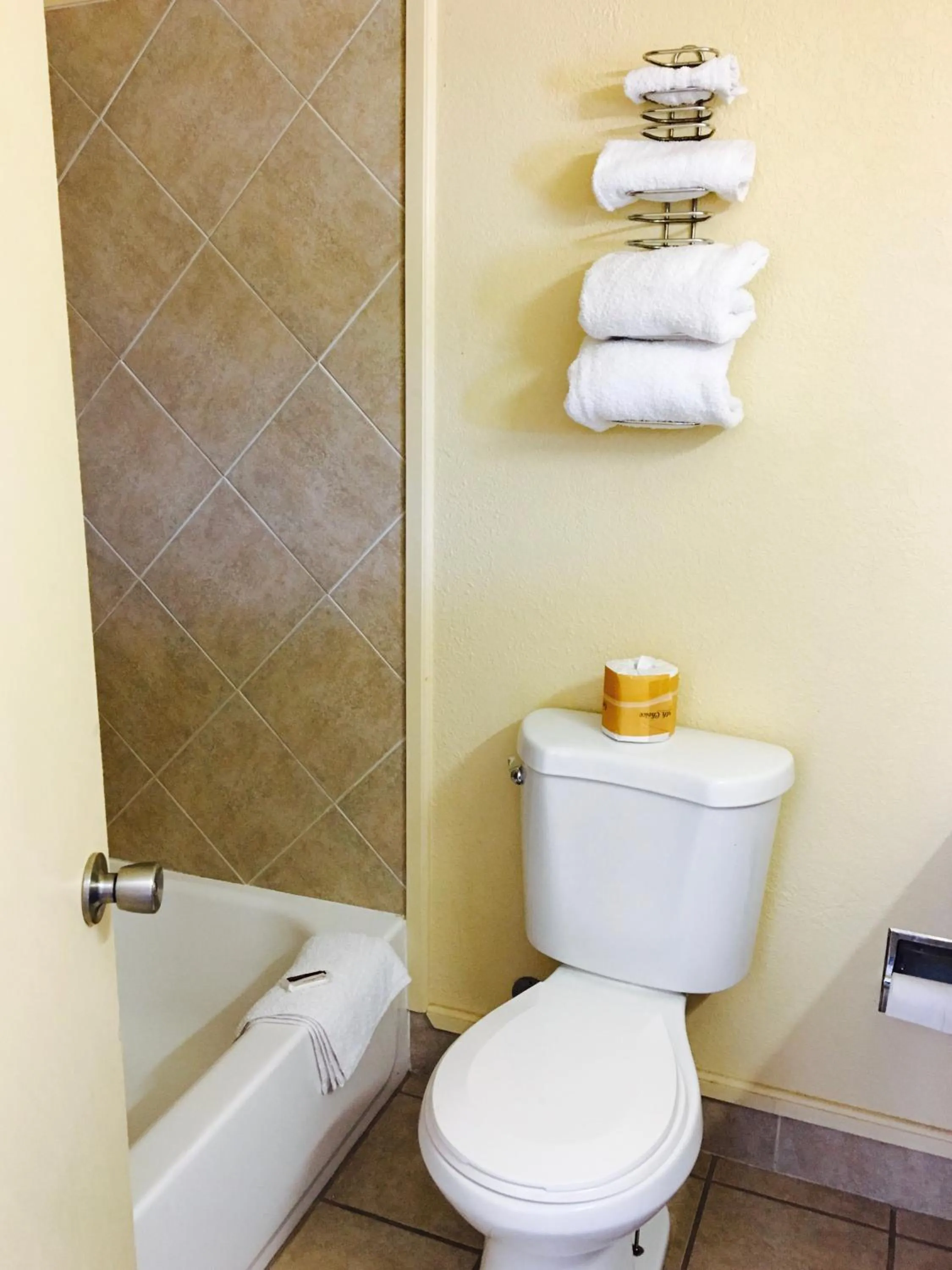 Bathroom in Relax Inn Lawton