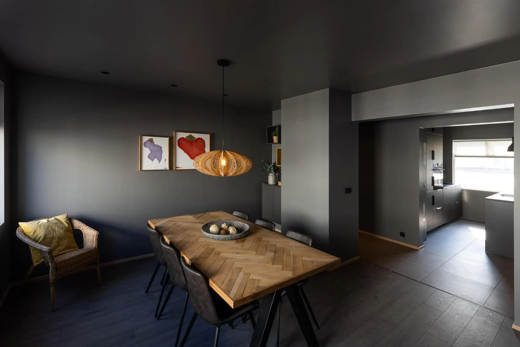 Dining area in Acco Luxury Apartments