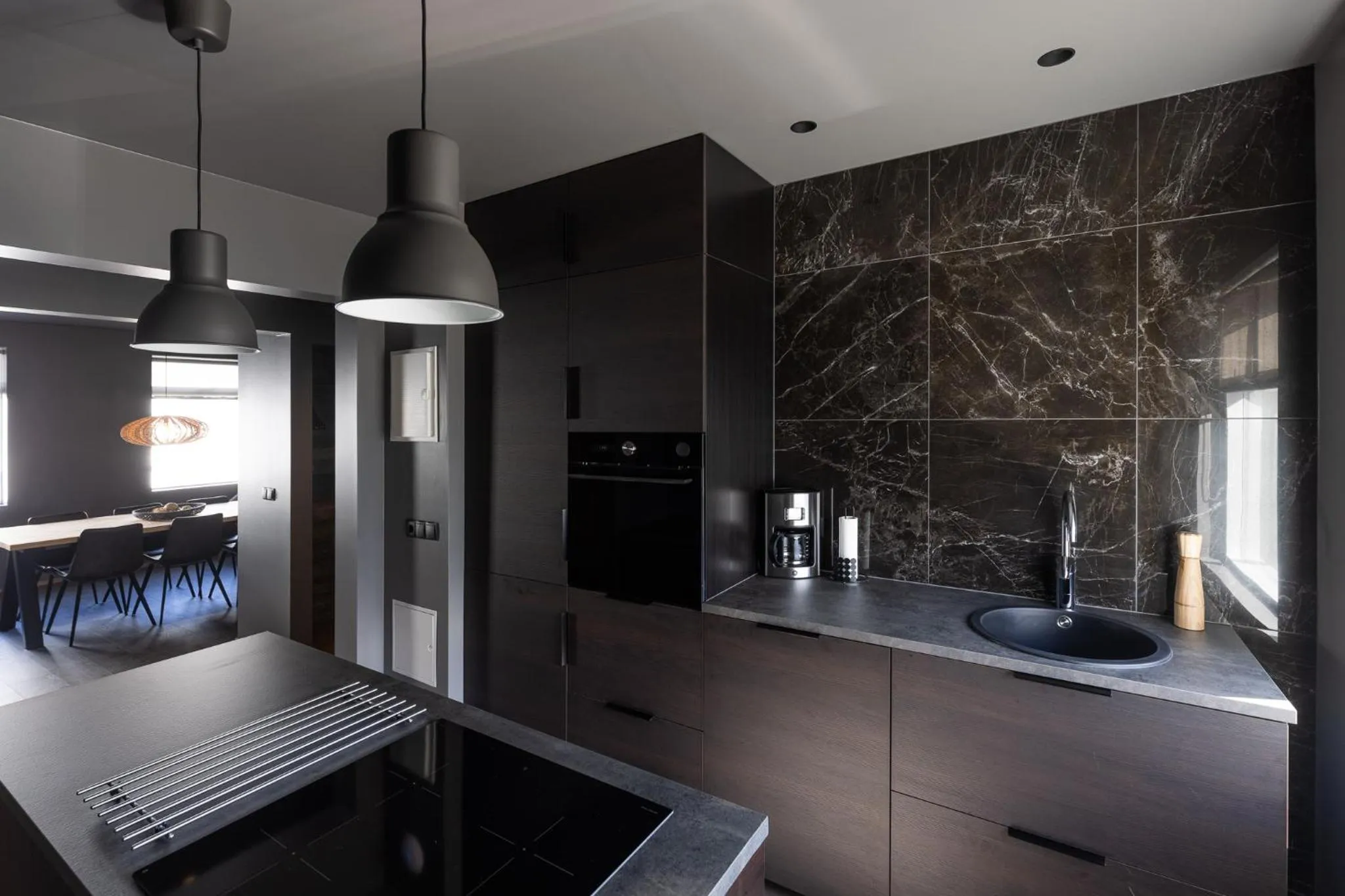 Kitchen or kitchenette in Acco Luxury Apartments