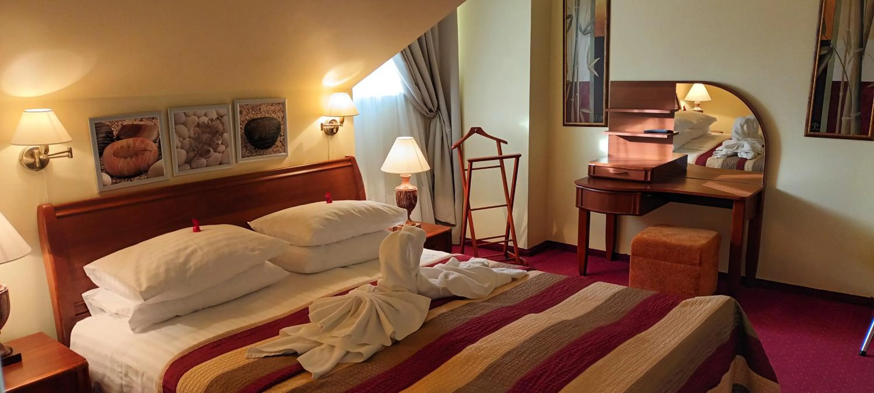 Bed in Best Baltic Hotel Palanga