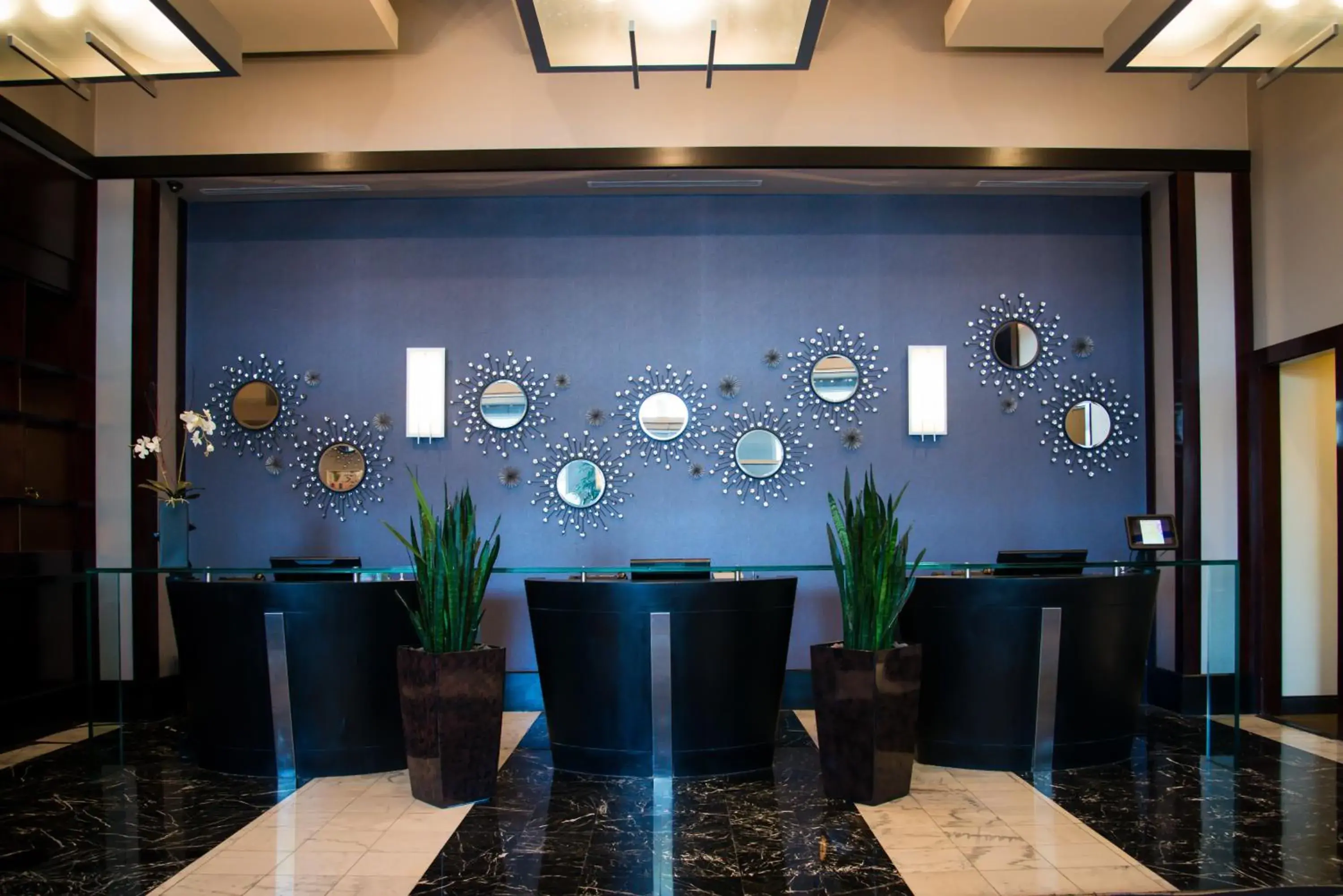 Facade/entrance in The Platinum Hotel Facade/entrance in The Platinum Hotel