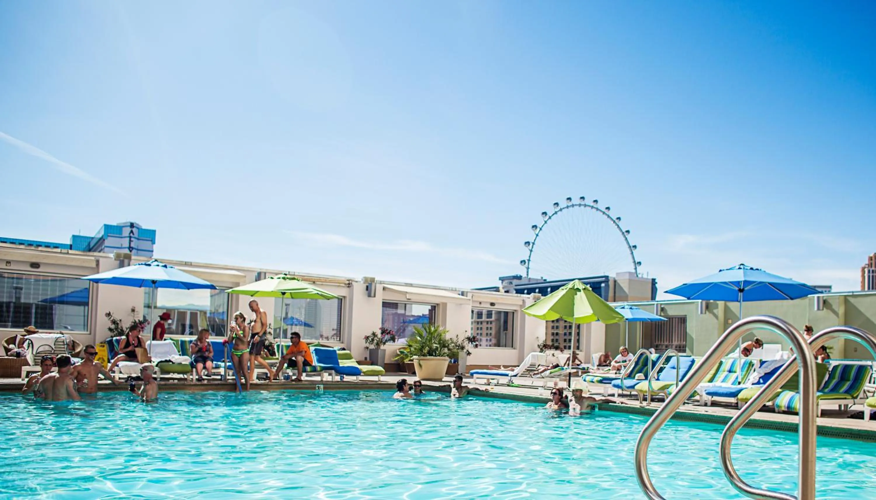 Swimming pool in The Platinum Hotel