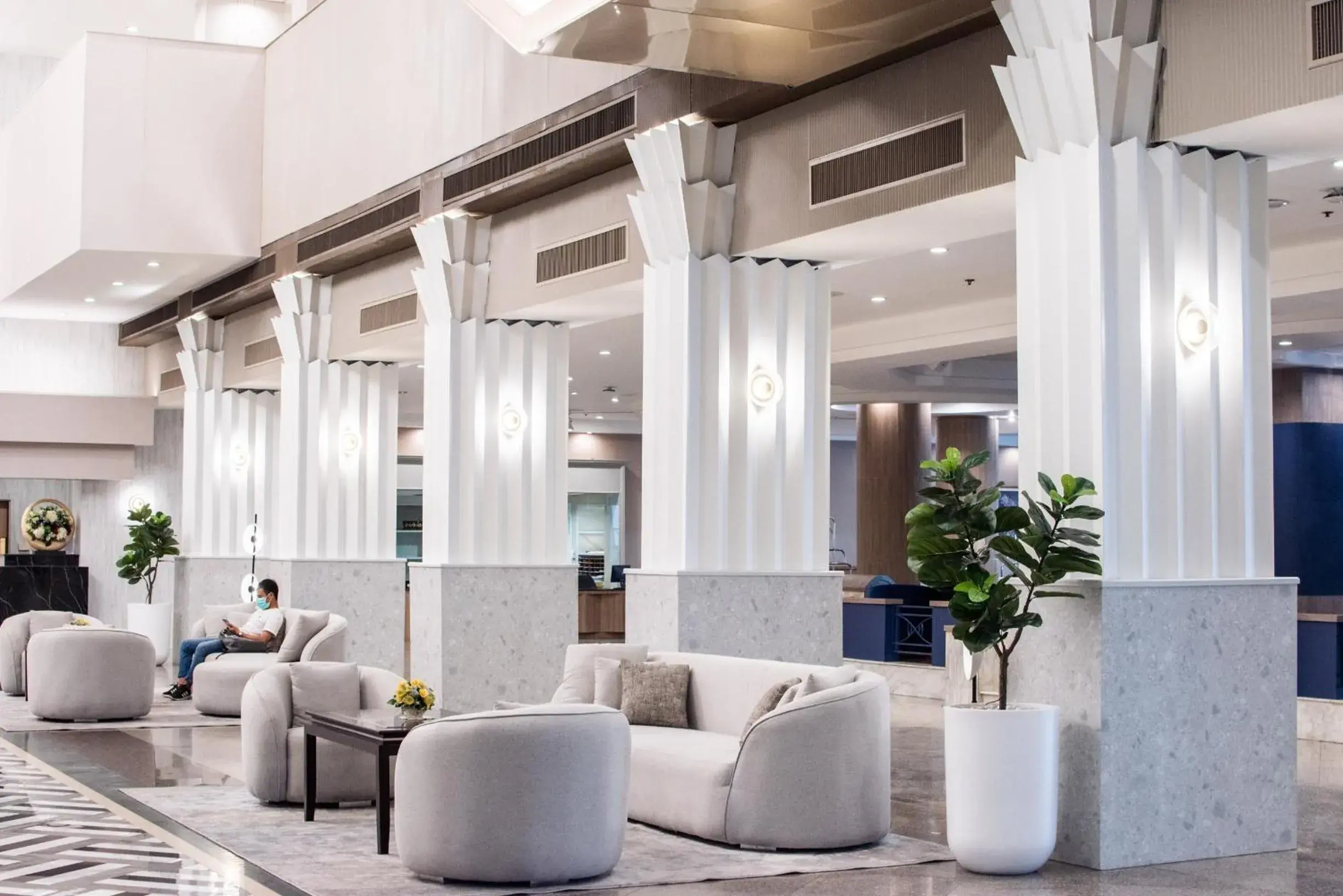 Lobby or reception in Twin Towers Hotel Lobby or reception in Twin Towers Hotel