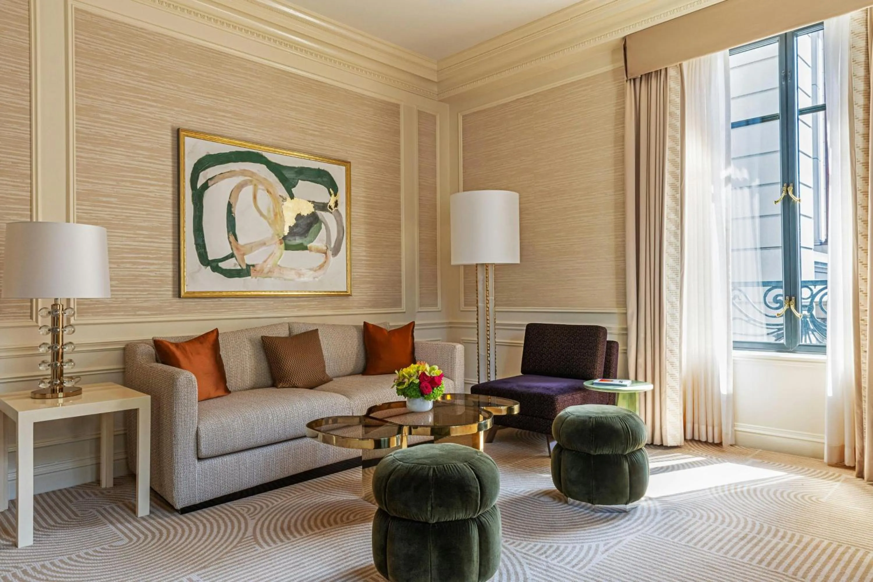 Living room in The St. Regis New York