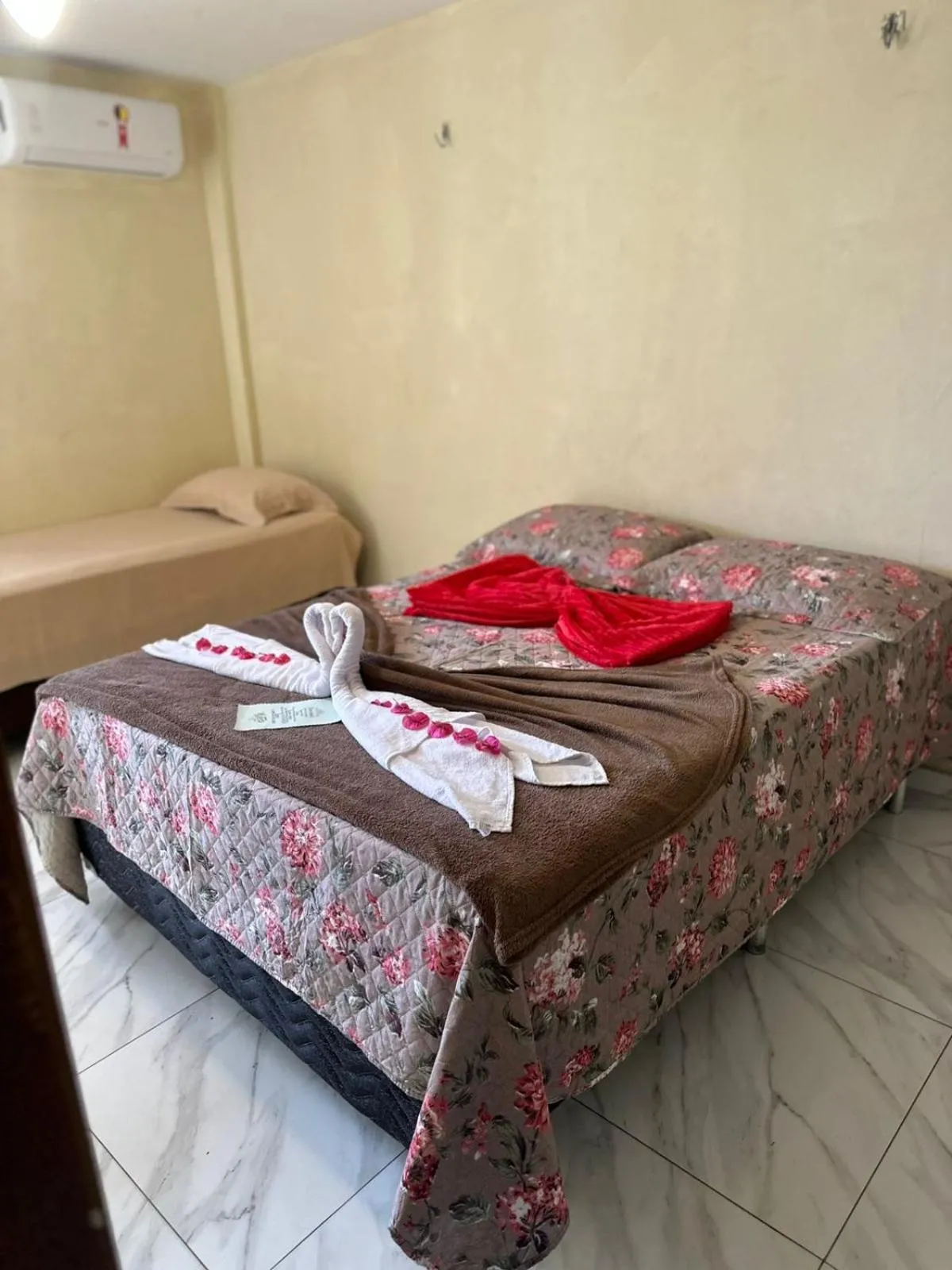 Bed in Pousada Preocupacao Zero