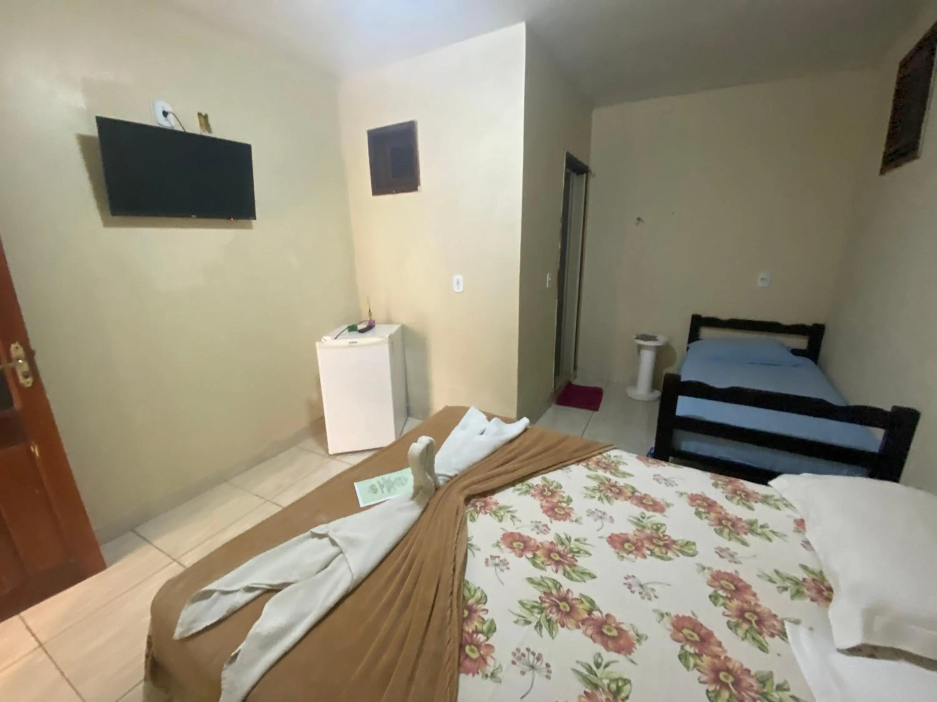 Bed in Pousada Preocupacao Zero
