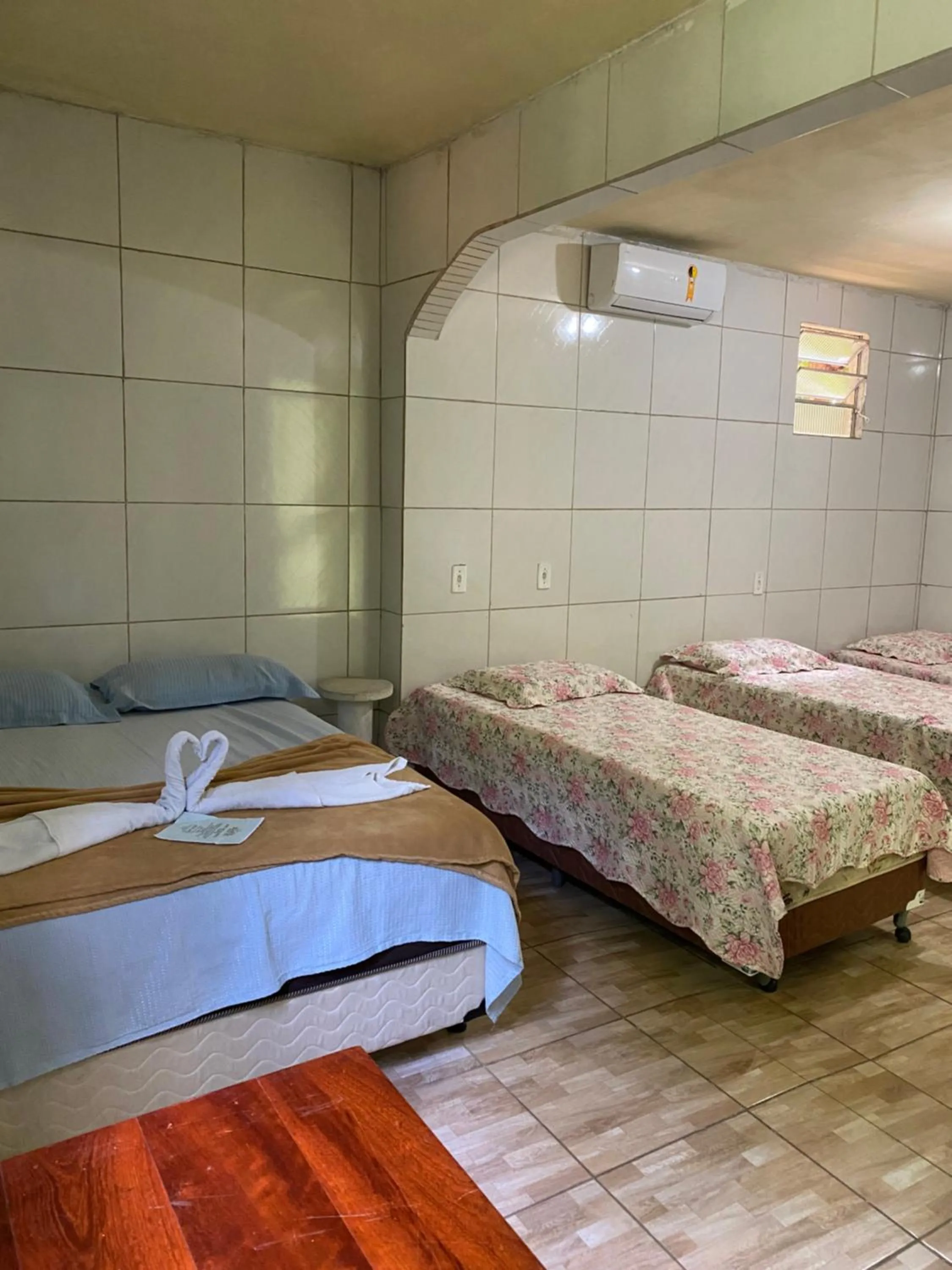 Bed in Pousada Preocupacao Zero