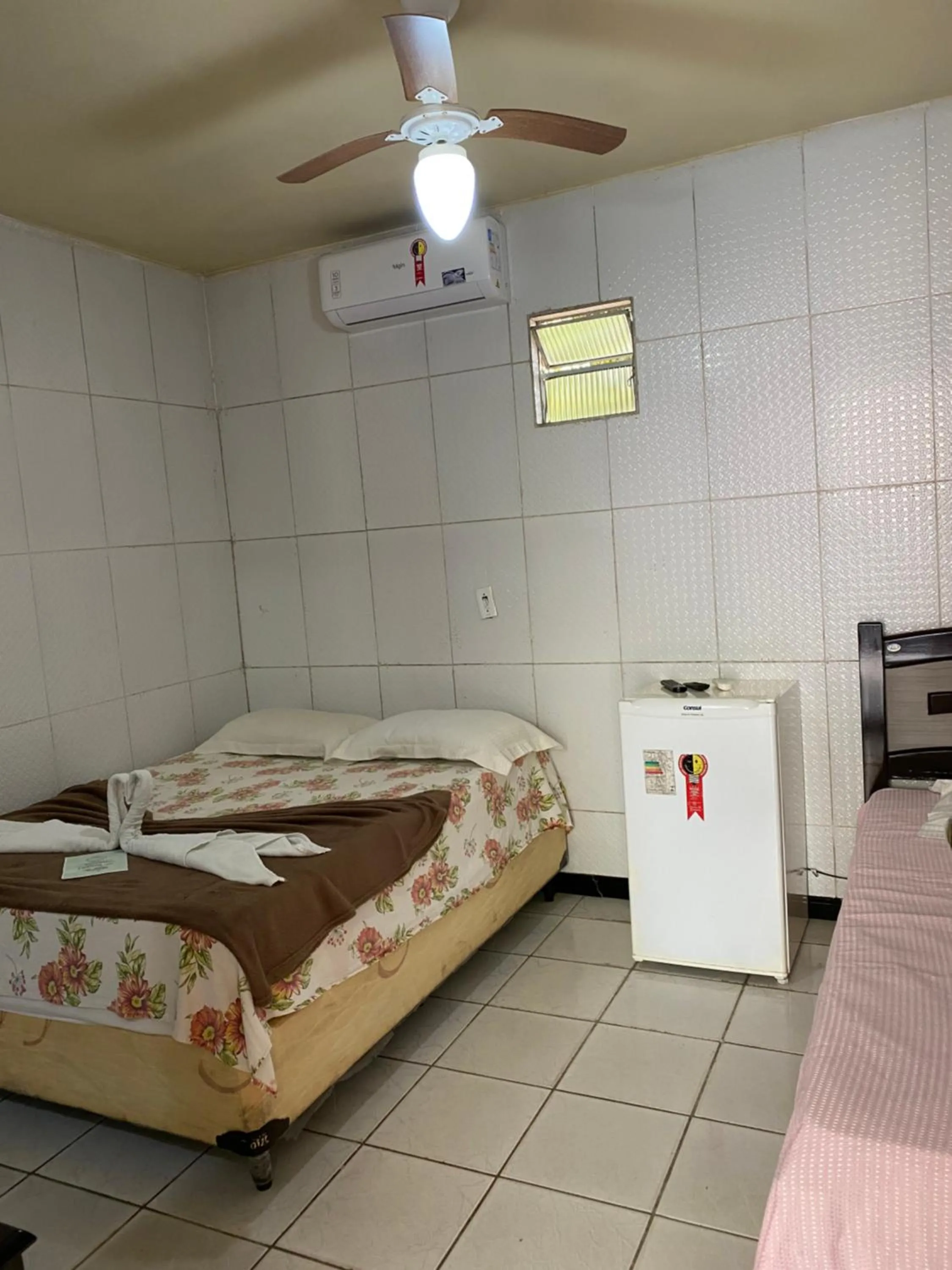 Bed in Pousada Preocupacao Zero