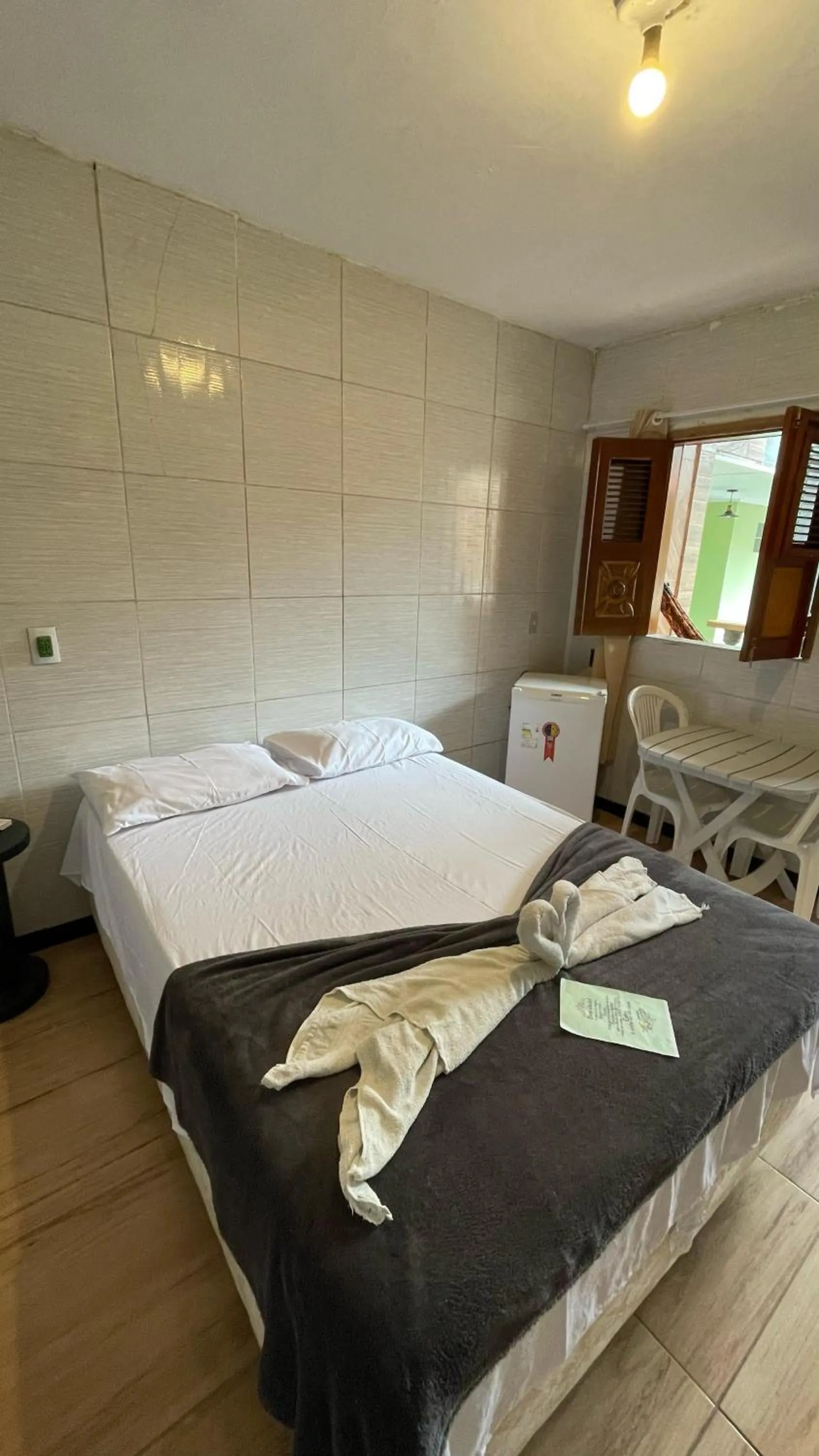 Bed in Pousada Preocupacao Zero