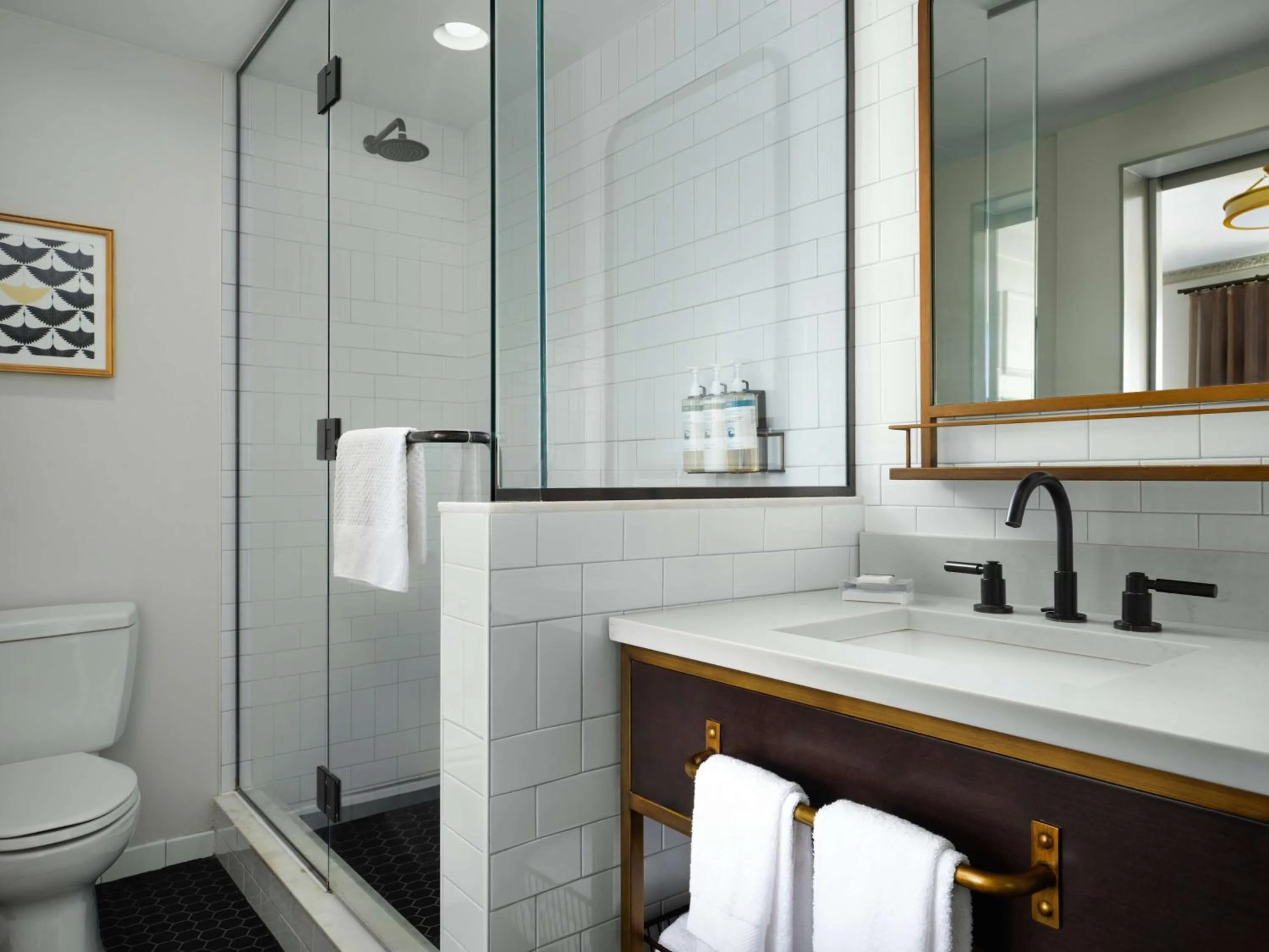 Bathroom in Hotel Phillips Kansas City, Curio Collection By Hilton