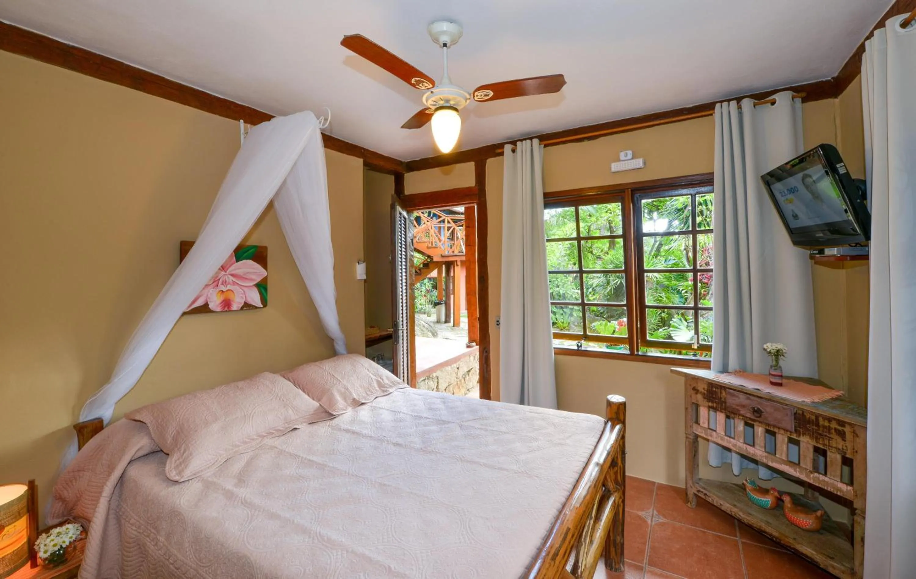 Bed in Pousada Villa Da Prainha