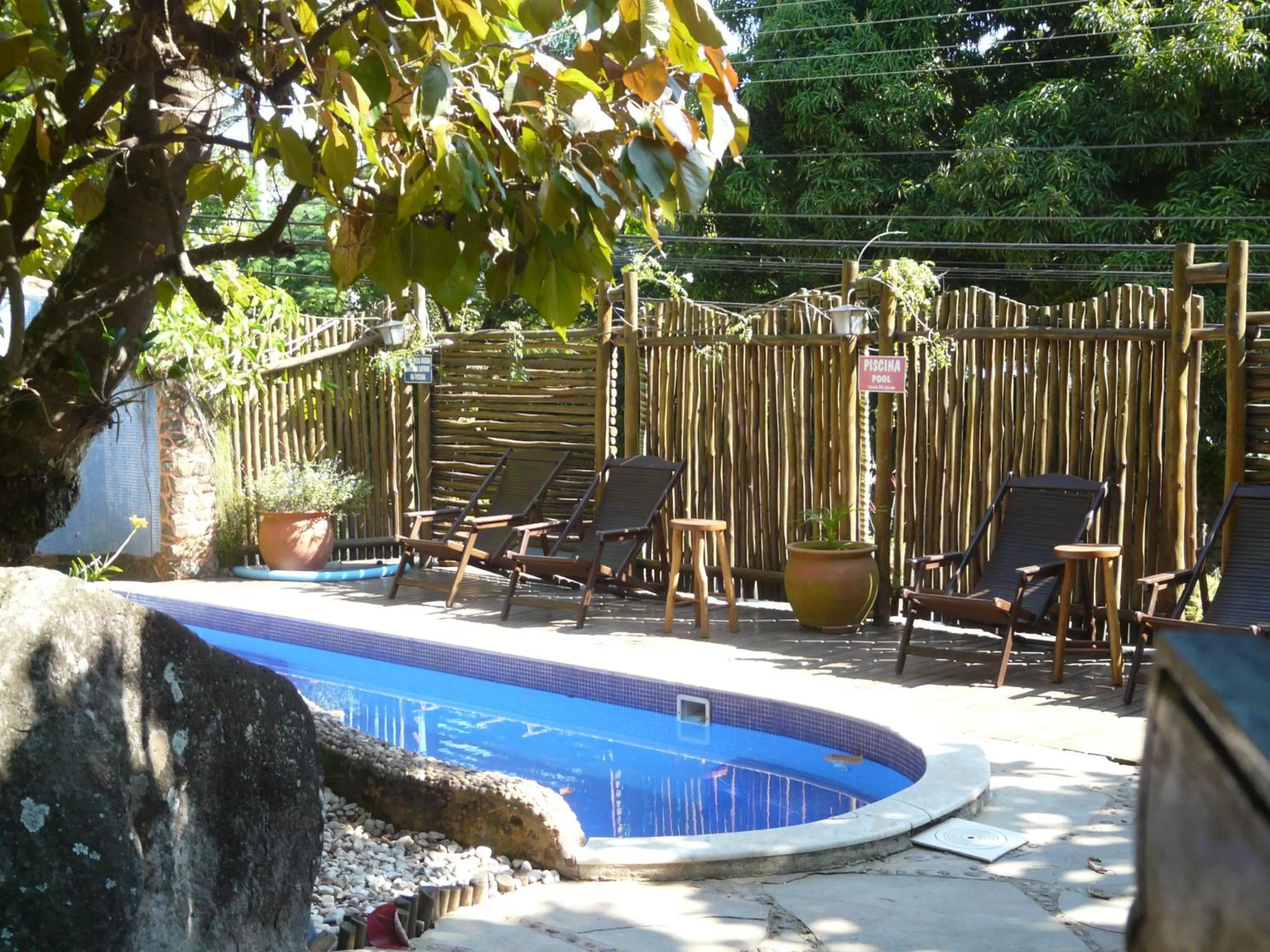 Swimming pool in Pousada Villa Da Prainha