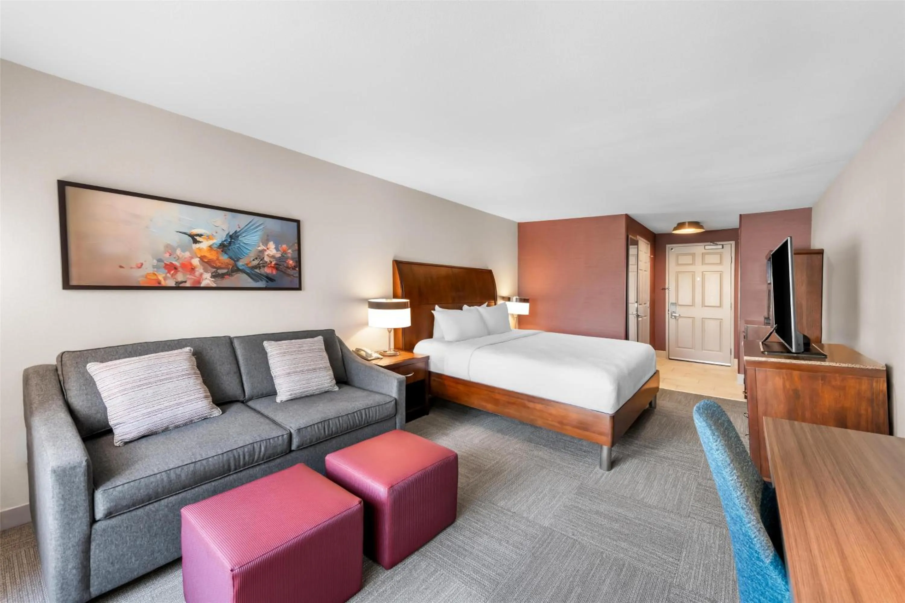 Bed in Hilton Garden Inn Overland Park