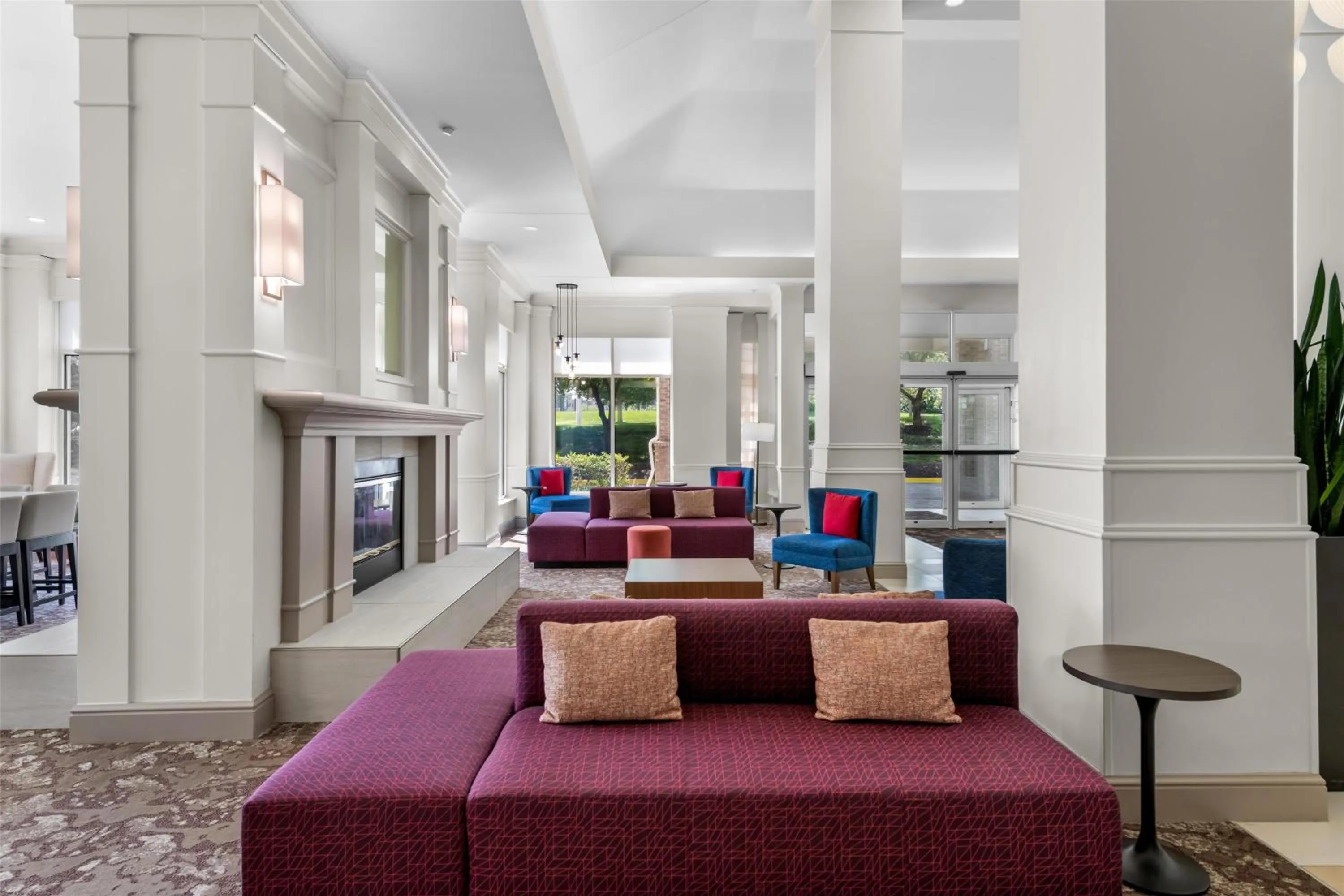 Lobby or reception in Hilton Garden Inn Overland Park