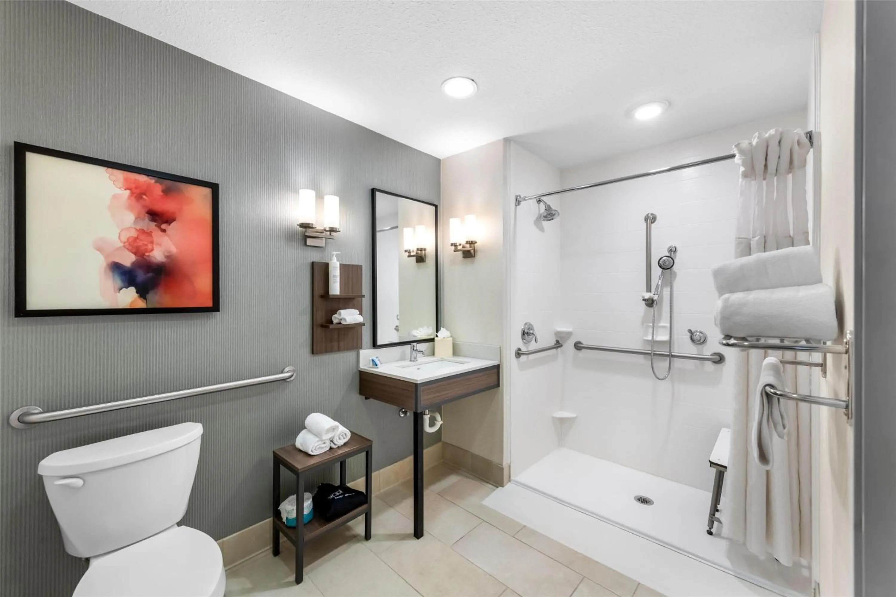 Bathroom in Hilton Garden Inn Overland Park