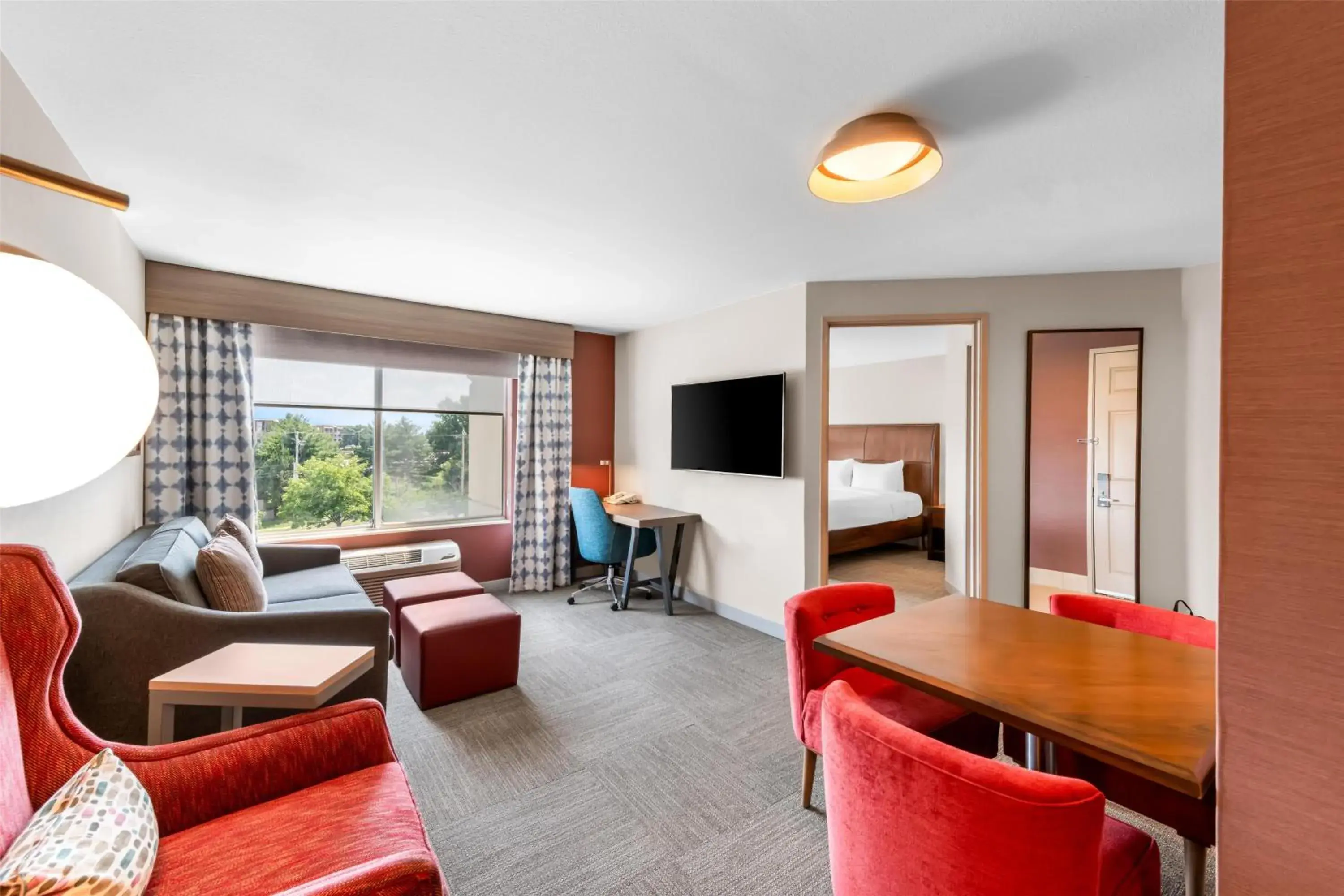 Living room in Hilton Garden Inn Overland Park Living room in Hilton Garden Inn Overland Park
