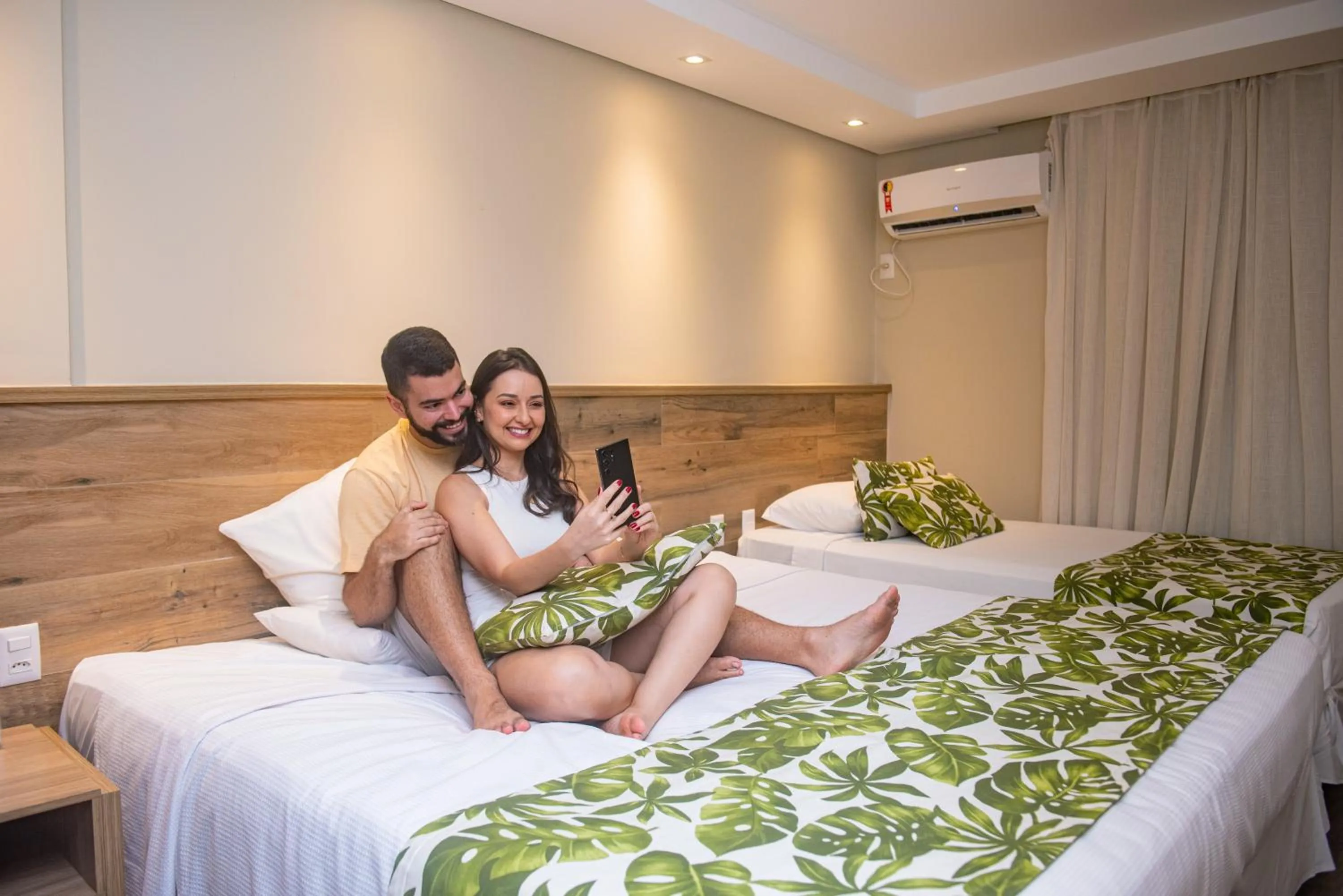 Bed in Opaba Praia Hotel