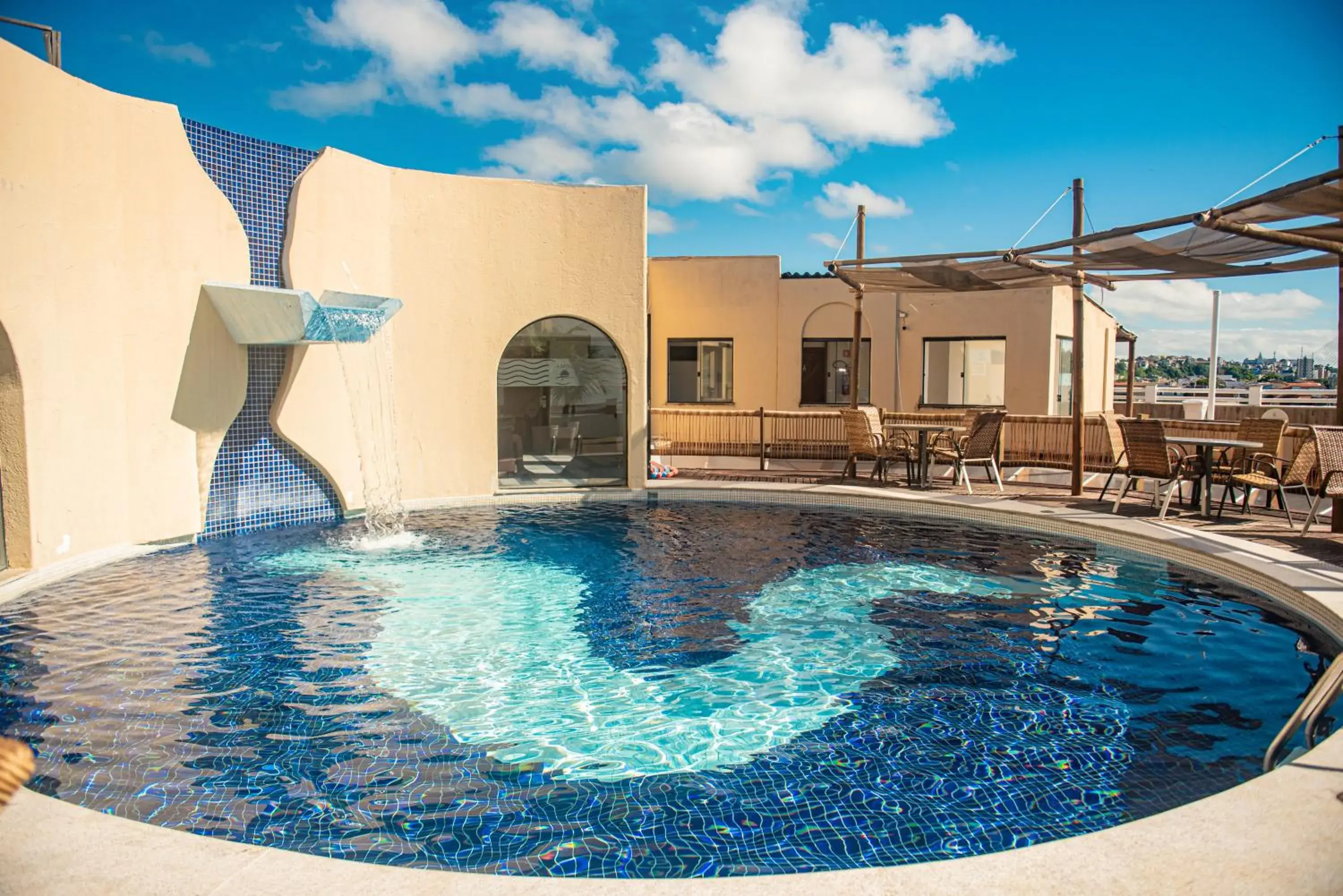 Pool view in Opaba Praia Hotel Pool view in Opaba Praia Hotel