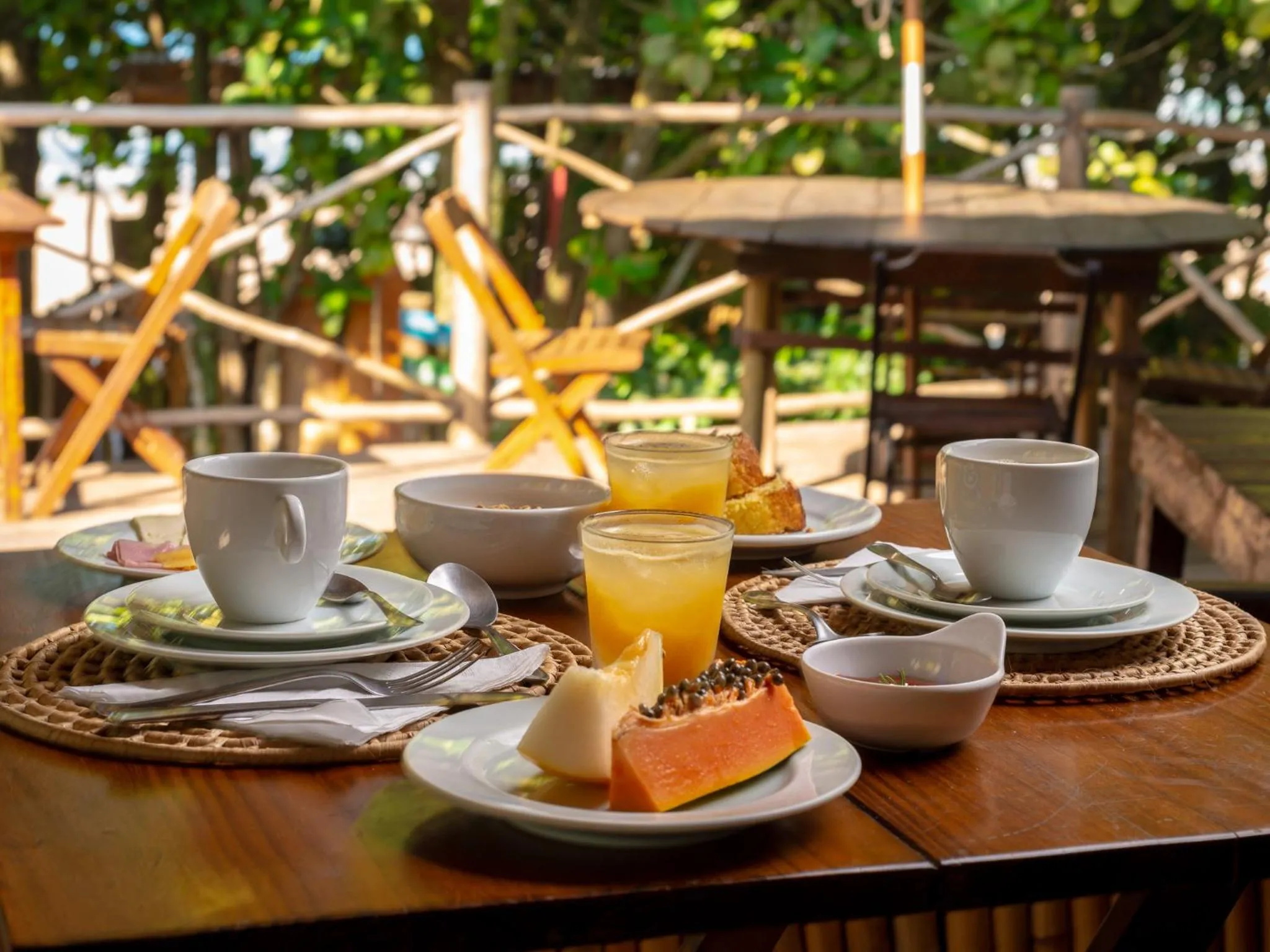 Breakfast in Pousada Canto Bravo