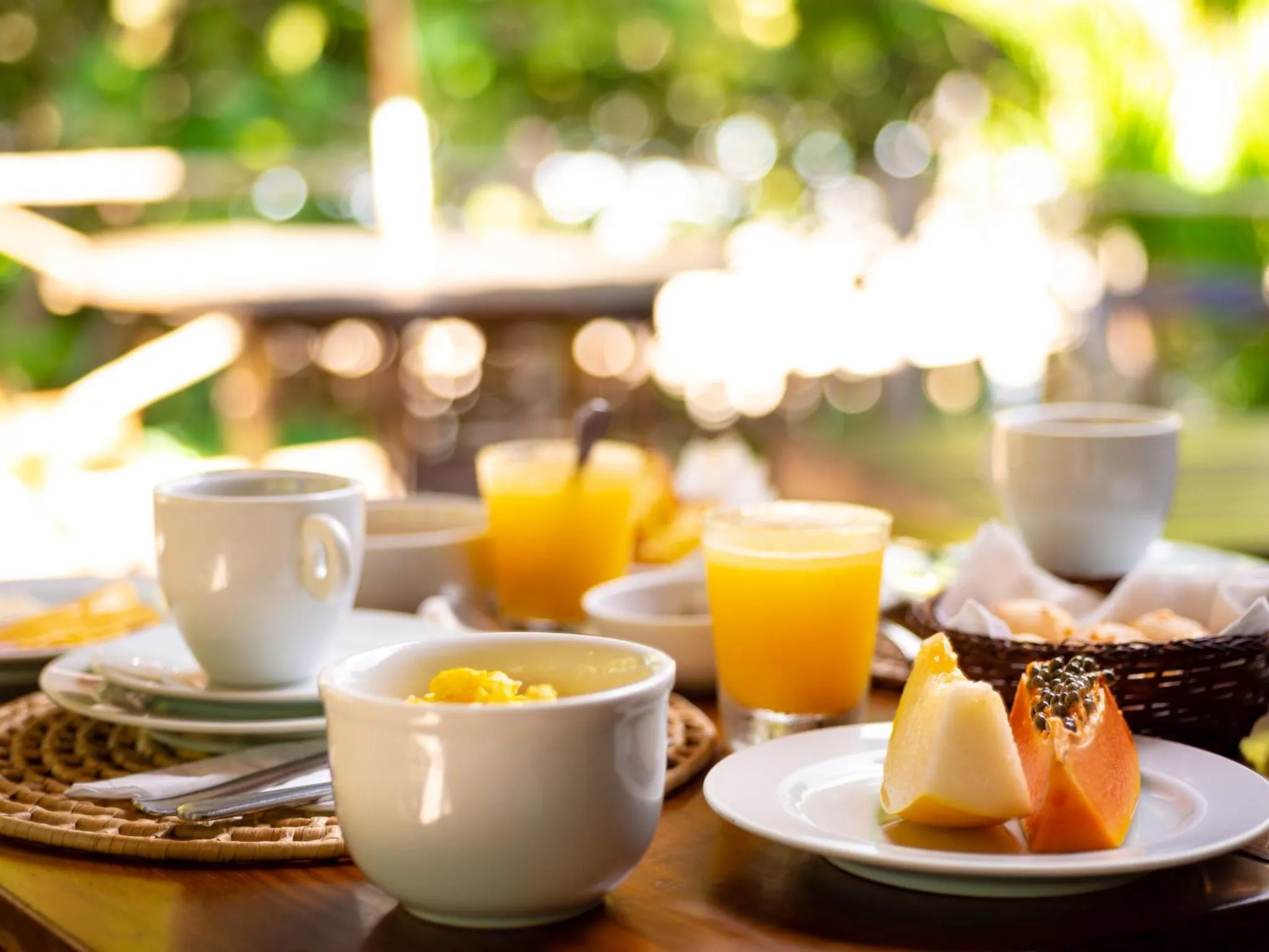 Breakfast in Pousada Canto Bravo