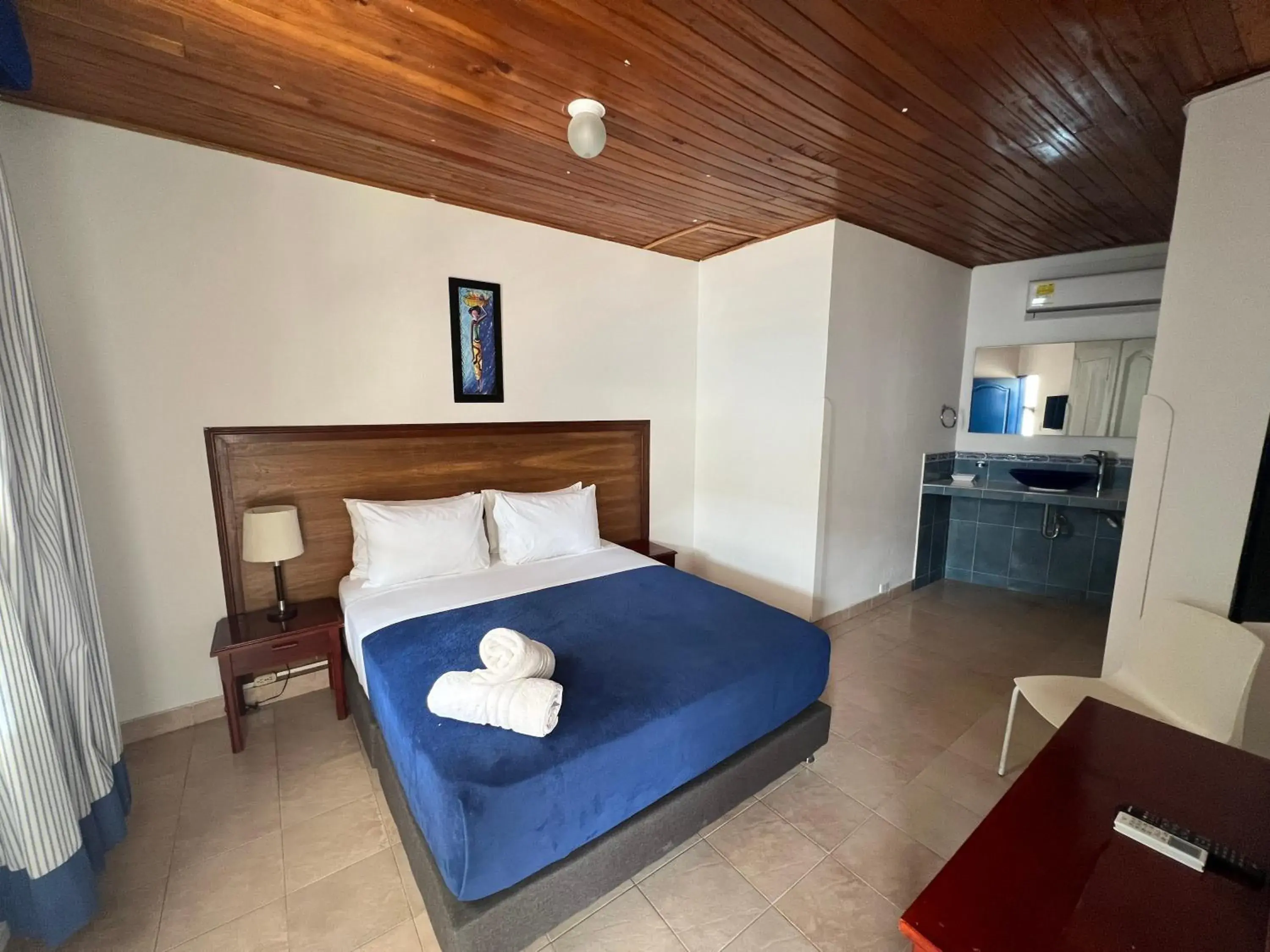 Double Room with Garden View in La Ballena Azul Hotel Double Room with Garden View in La Ballena Azul Hotel