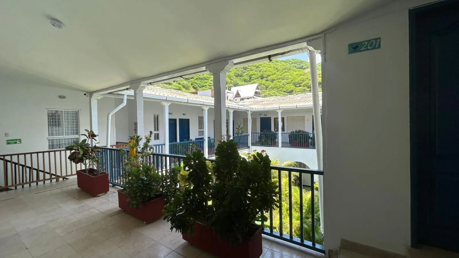 Day in La Ballena Azul Hotel