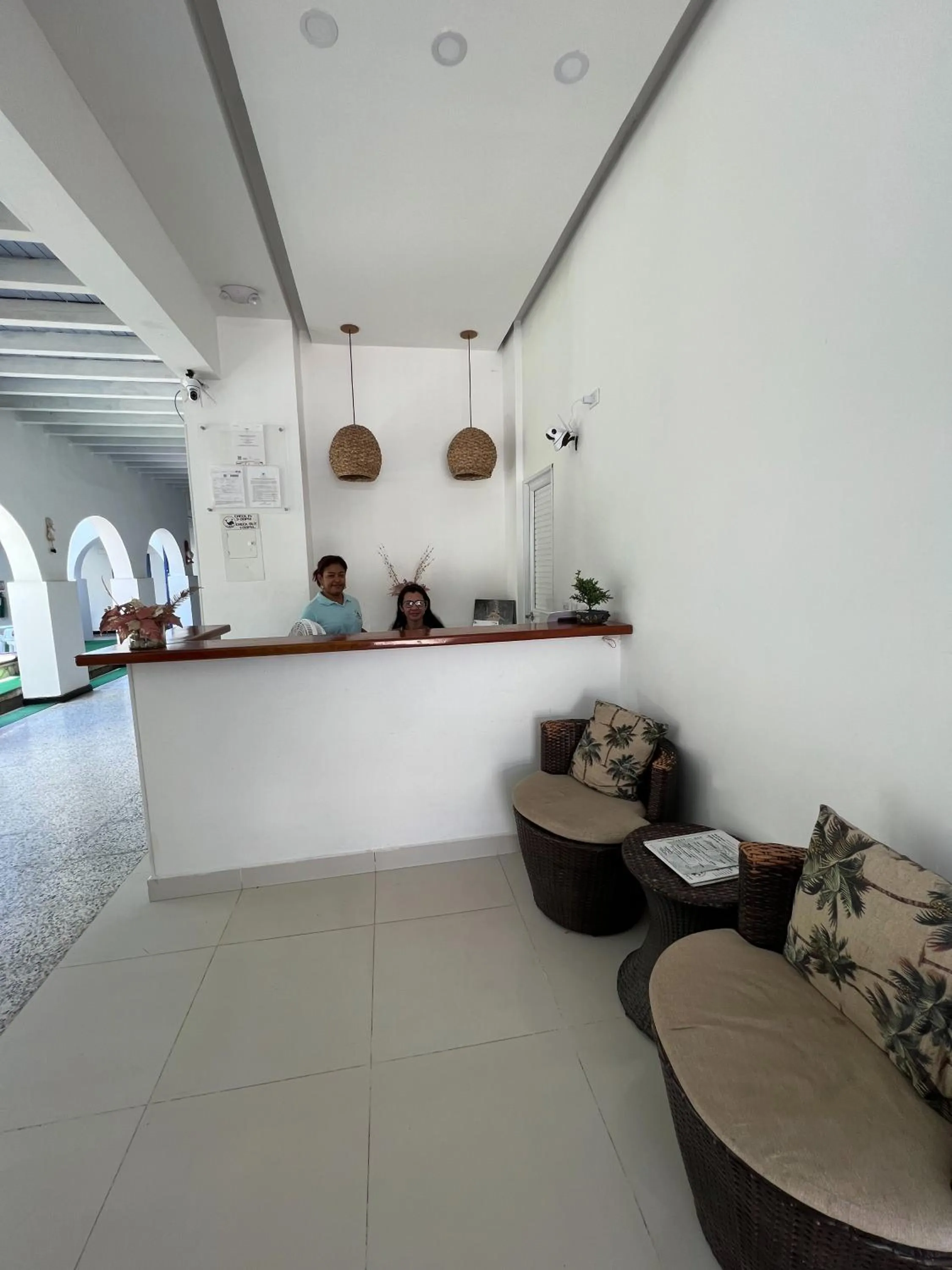 Property building in La Ballena Azul Hotel