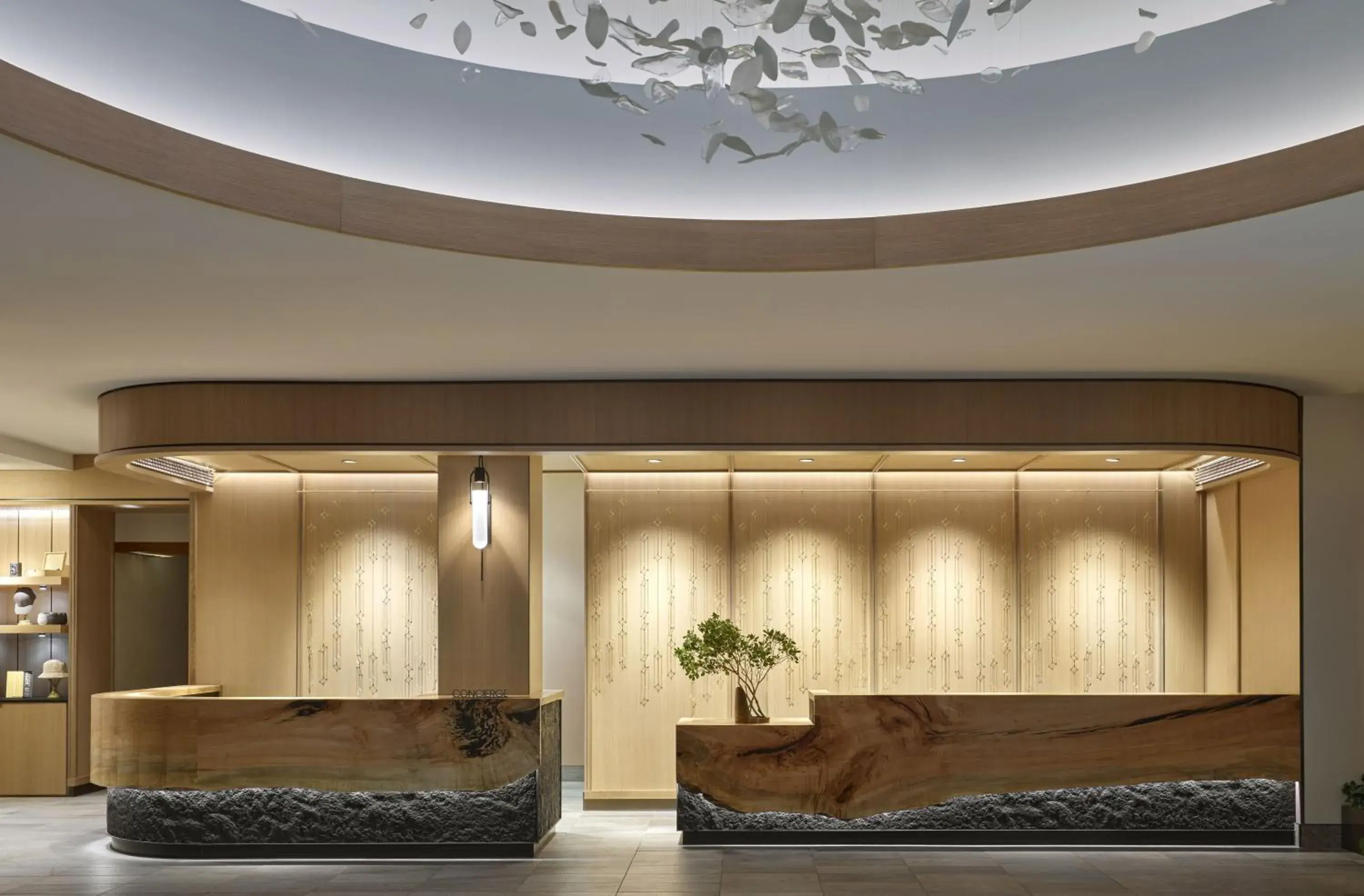 Lobby or reception in Viceroy Snowmass Lobby or reception in Viceroy Snowmass