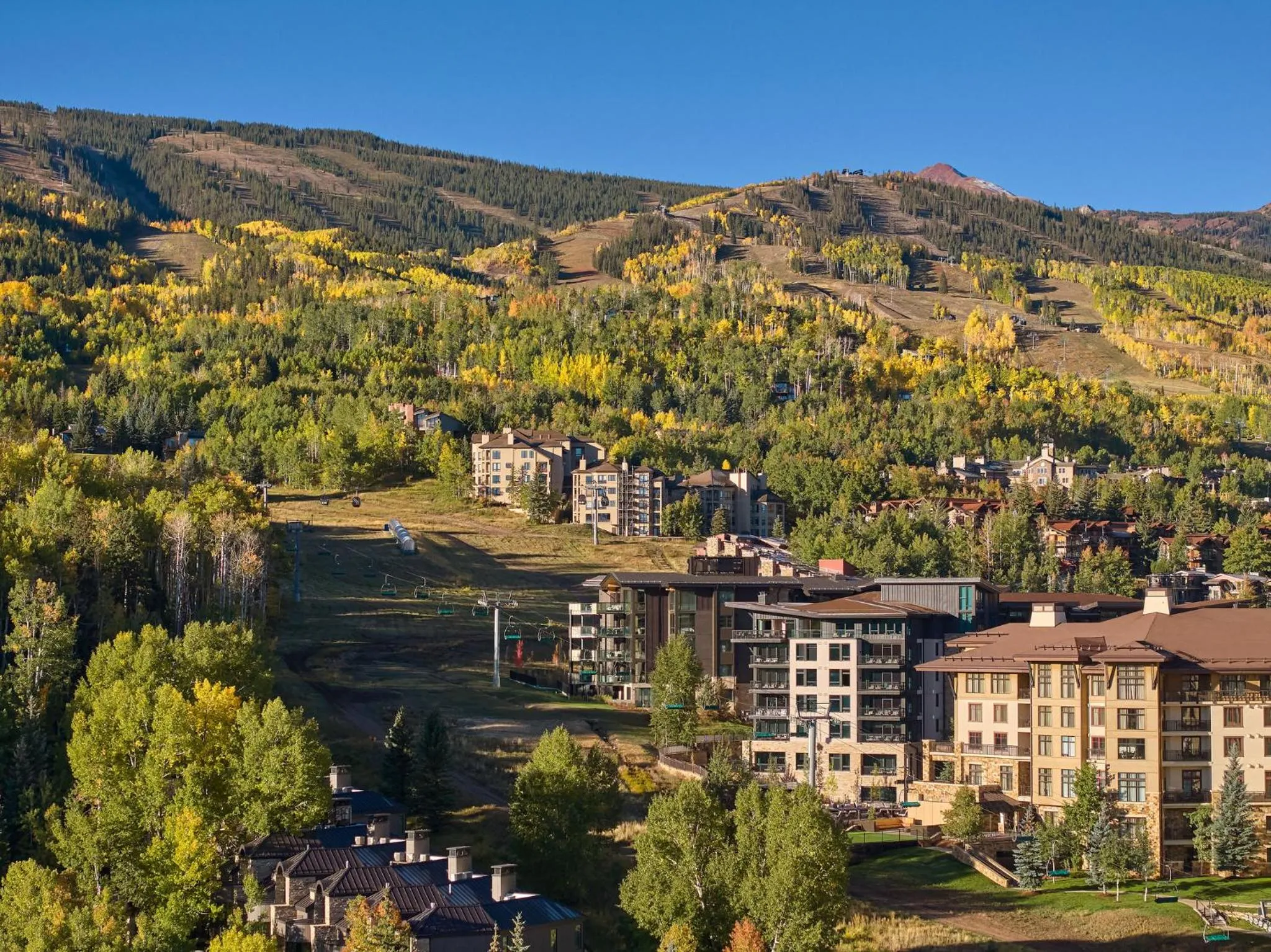 Bird's eye view in Viceroy Snowmass